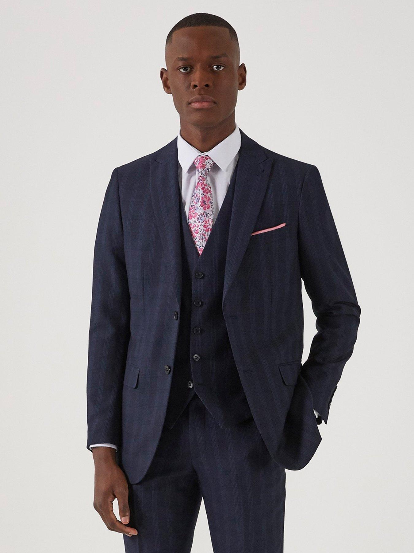Image 1 of 4 of Skopes Doolan Tailored Fit Jacket - Navy