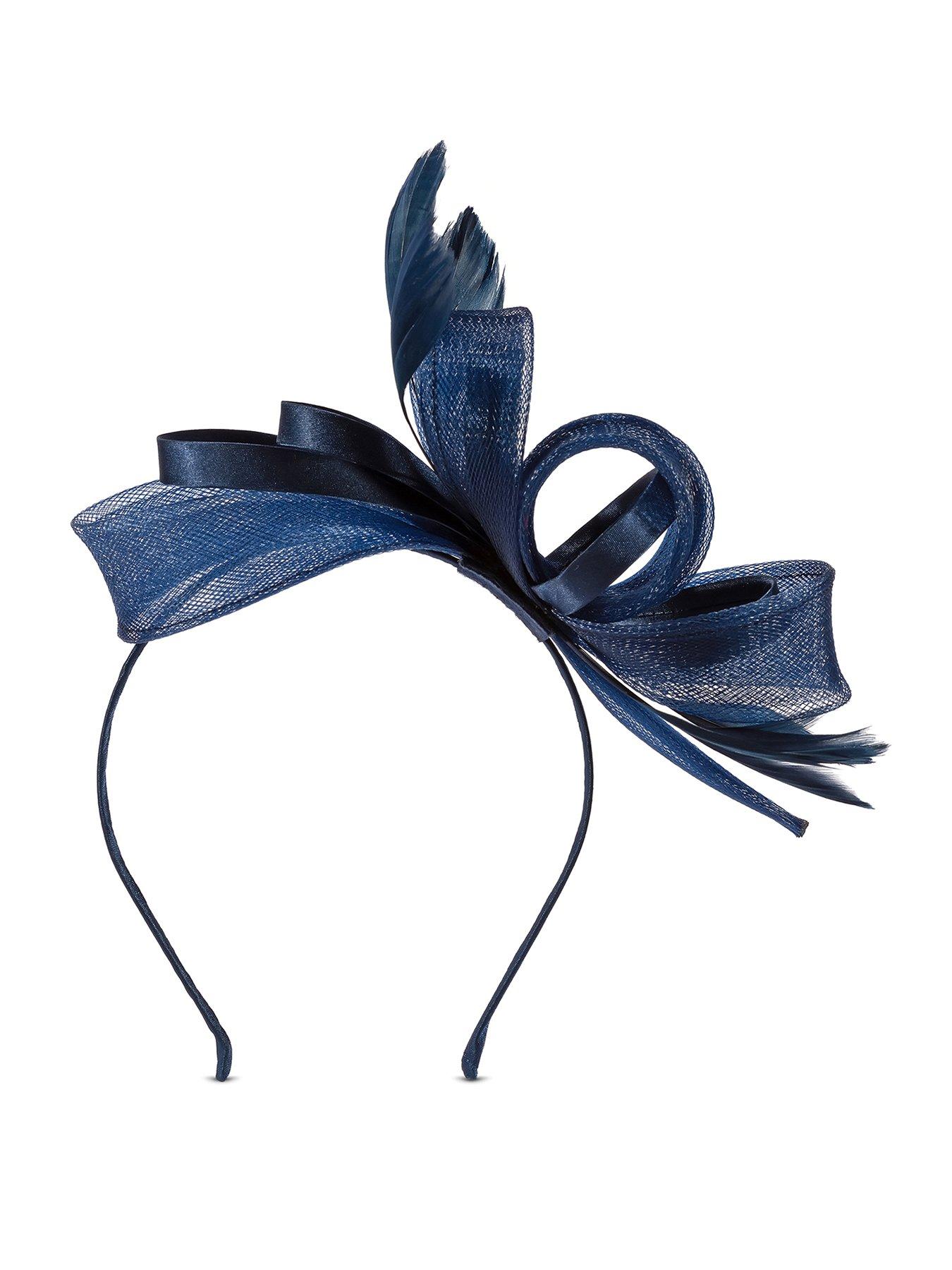 Jon Richard Jon Richard Navy Medium Fascinator Headband