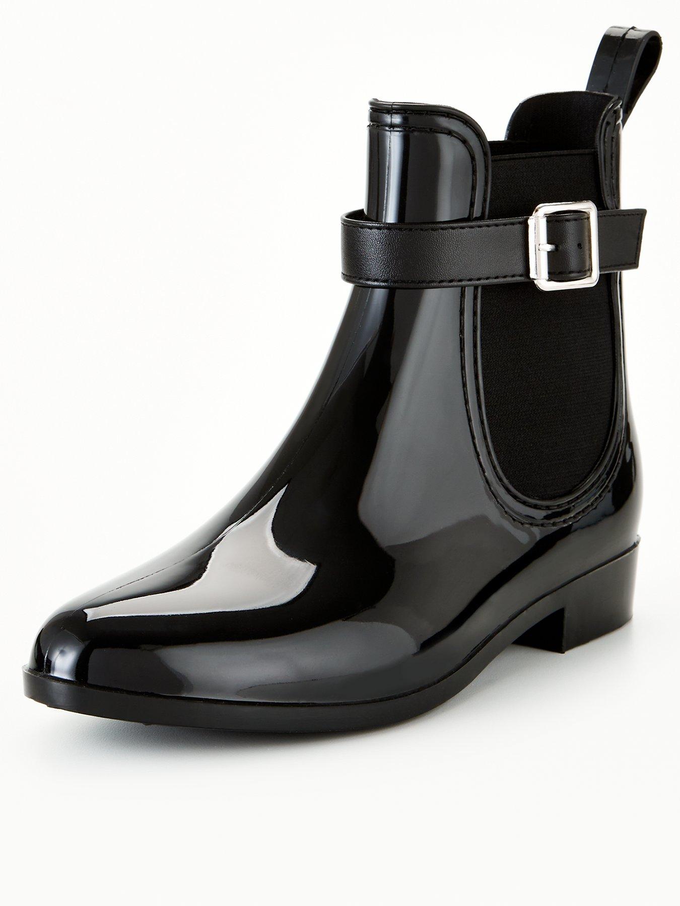 everyday-ankle-boot-wellington-boot-blackstillFront