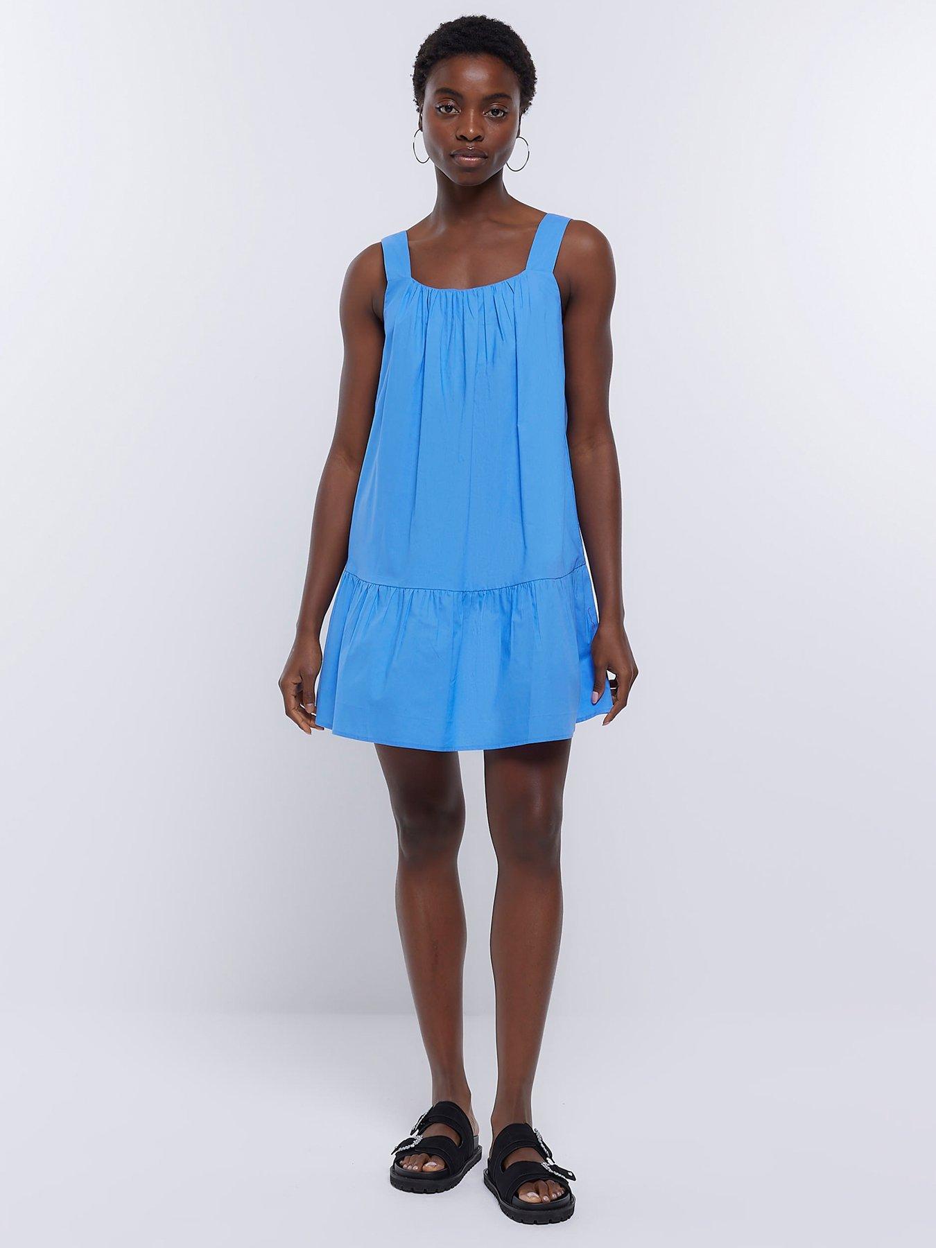 river-island-swingnbspmini-dress--nbspblue