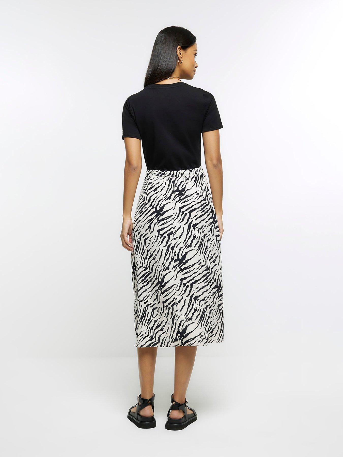 river-island-zebra-midi-dress-blackstillFront