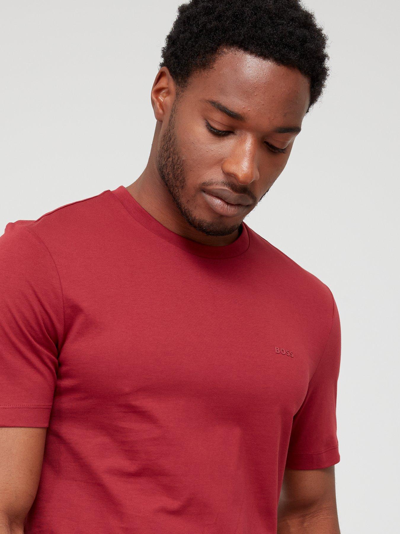 boss-thompson-01-regular-fit-t-shirt-dark-redoutfit