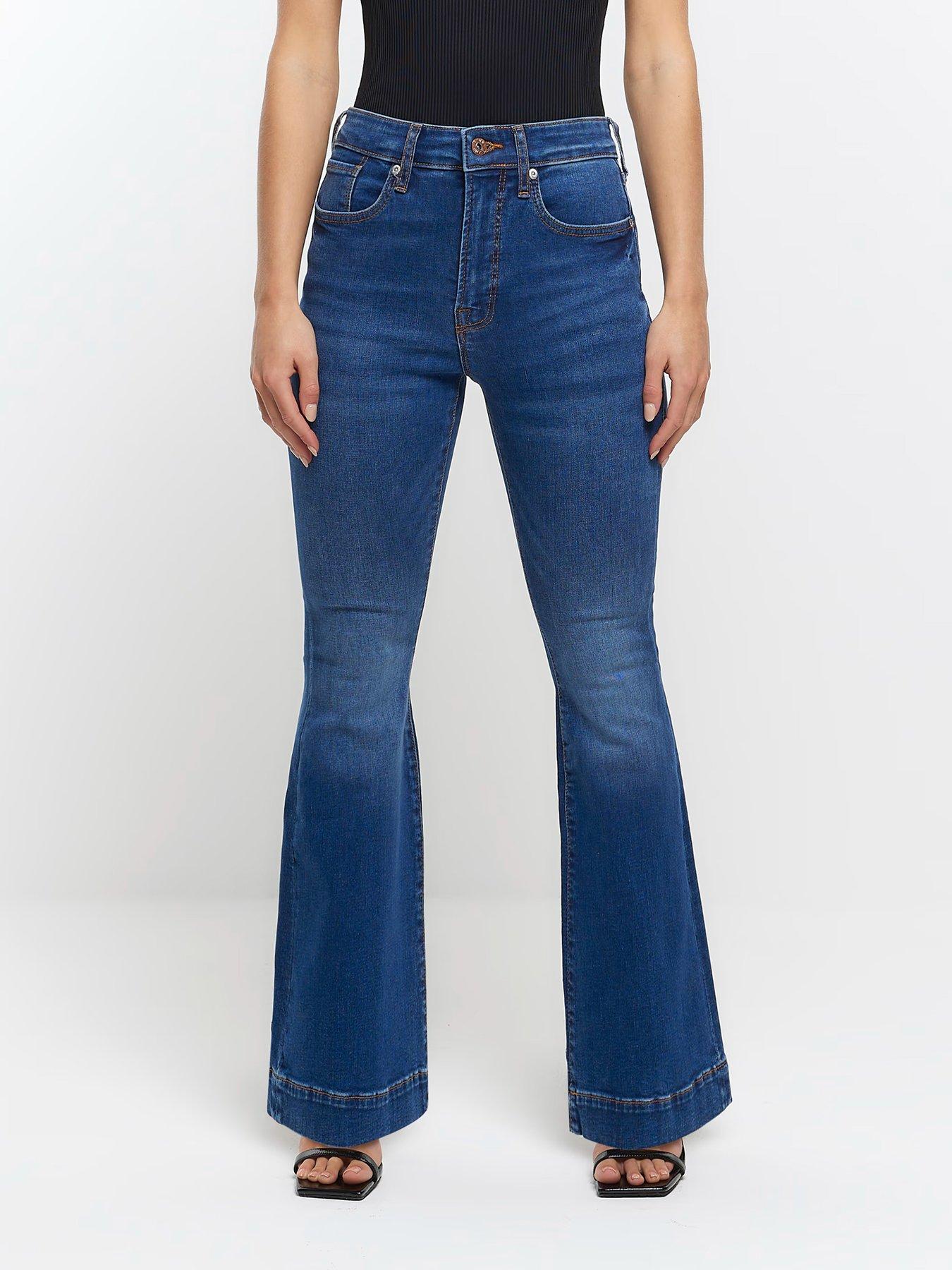 Petite bell clearance bottoms jeans