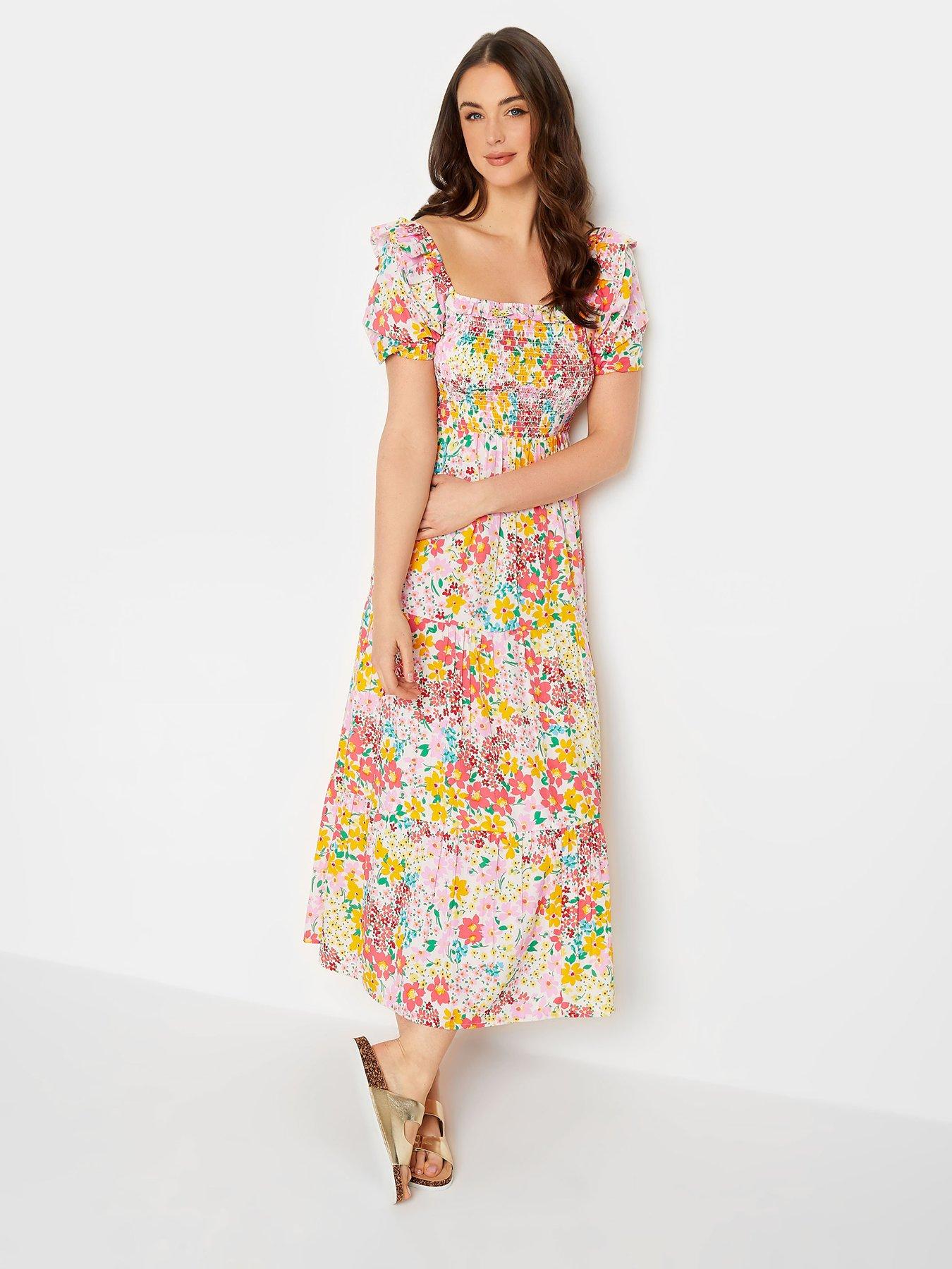 long-tall-sally-long-tall-sally-tall-floral-ditsy-shirred-midaxi-dres