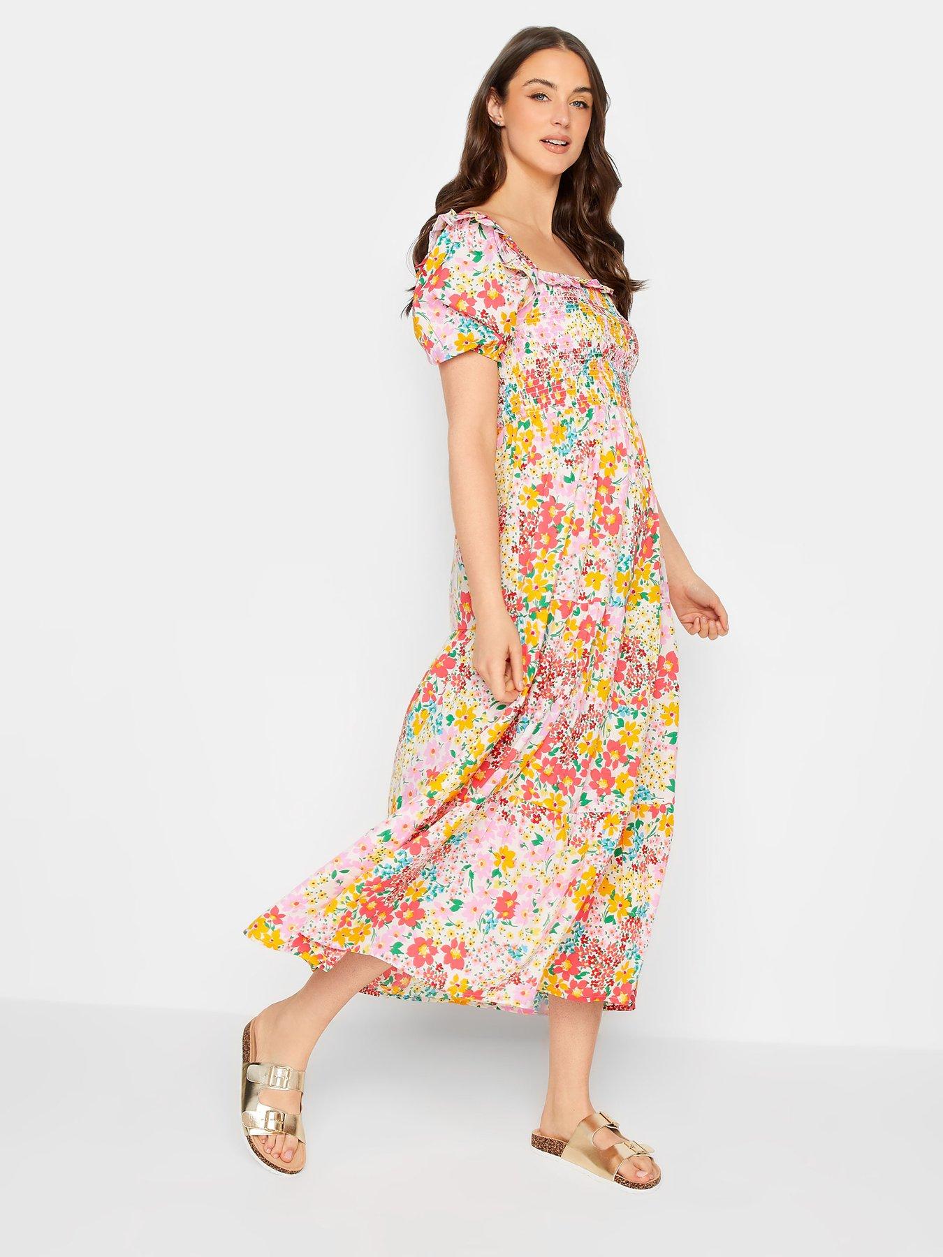 long-tall-sally-long-tall-sally-tall-floral-ditsy-shirred-midaxi-dresback