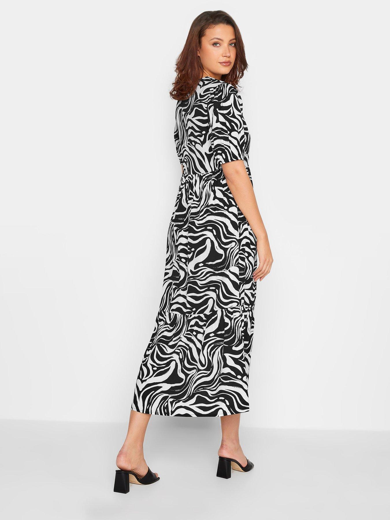 long-tall-sally-tall-marble-print-tiered-midi-dress-blackstillFront