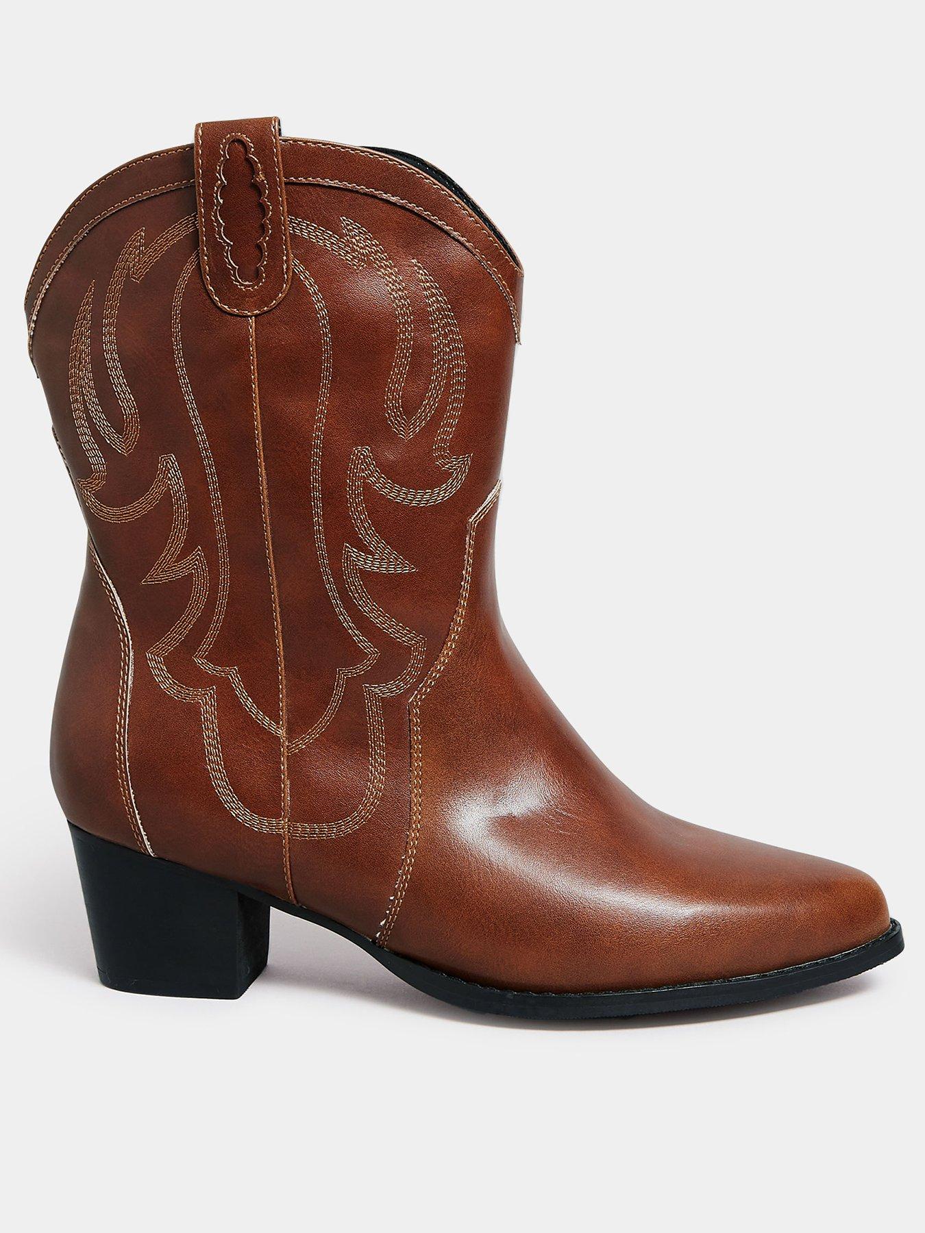 Wide fit hot sale cowboy boots