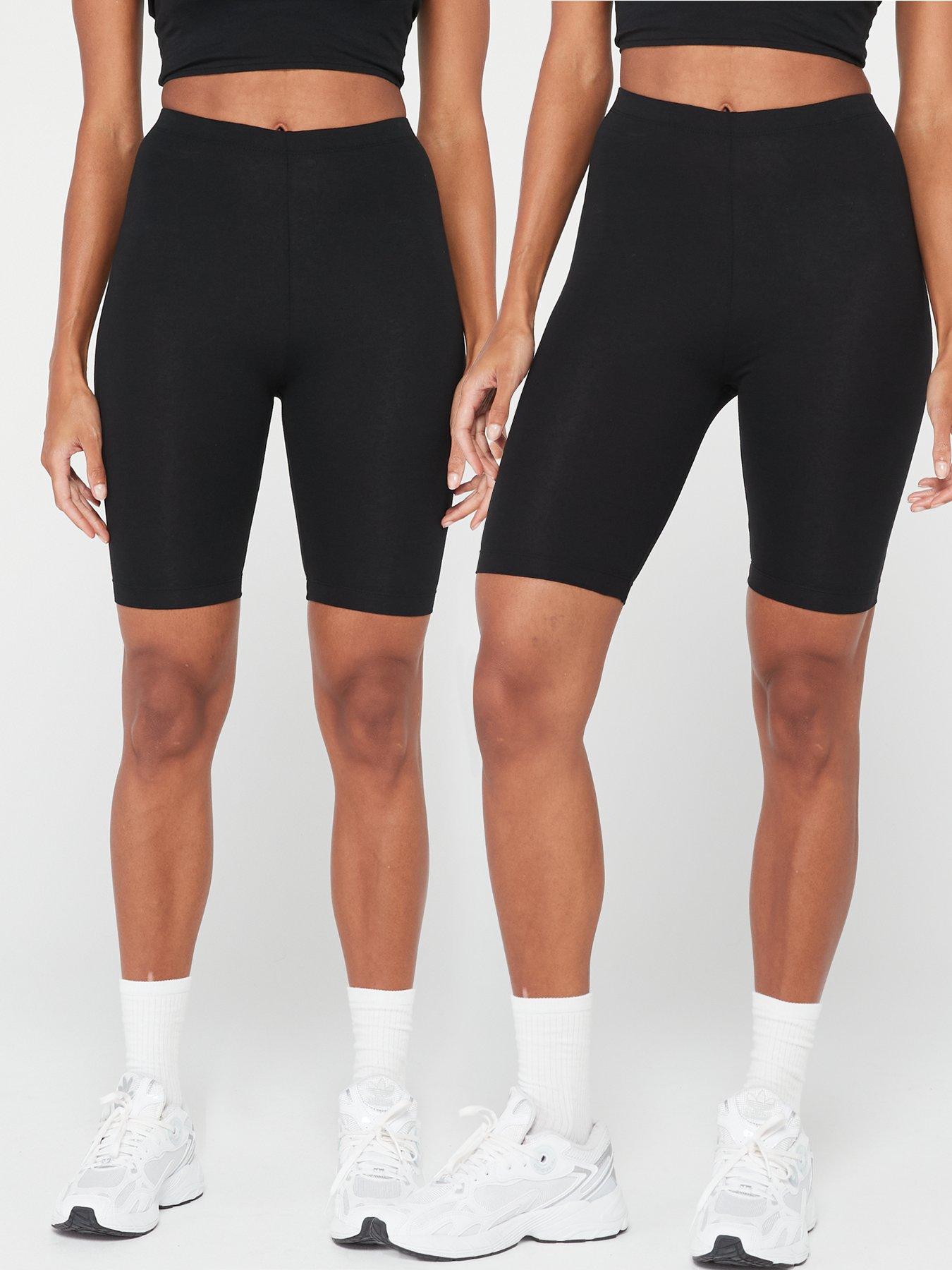 JUICY COUTURE Women's Seamless Shaping Bike Shorts 2 pack