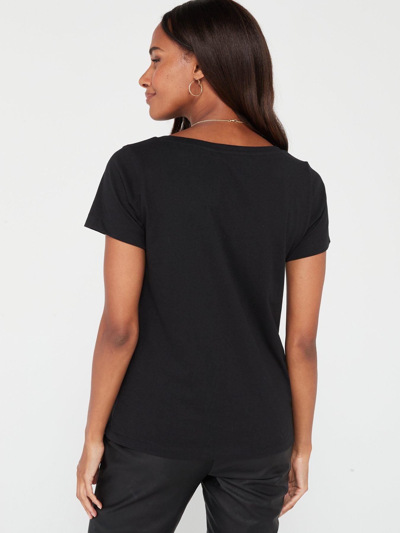 everyday-the-essential-scoop-neck-t-shirt-blackstillFront