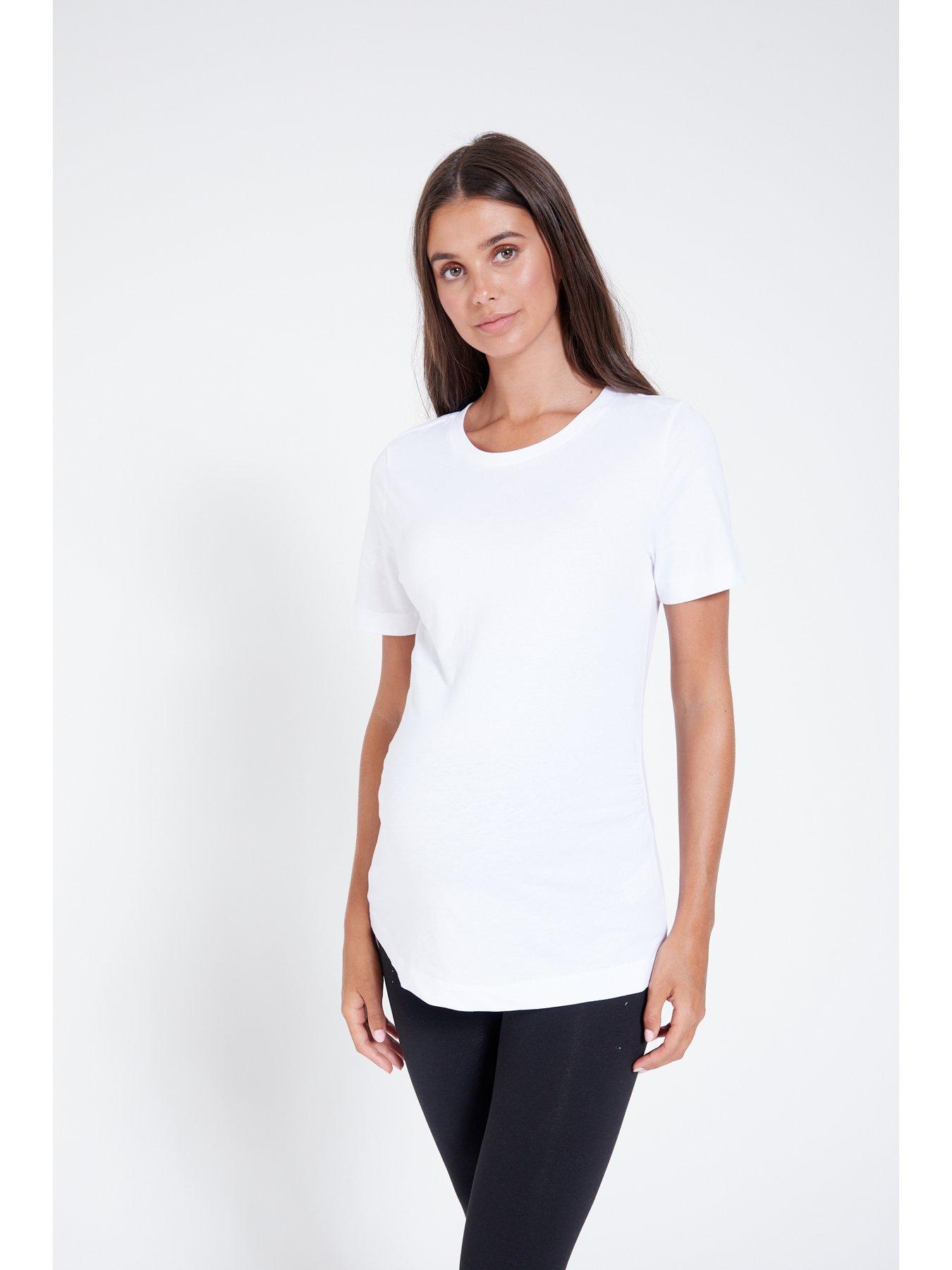Image 5 of 6 of V by Very 2 Pack Maternity T-Shirts - Multi
