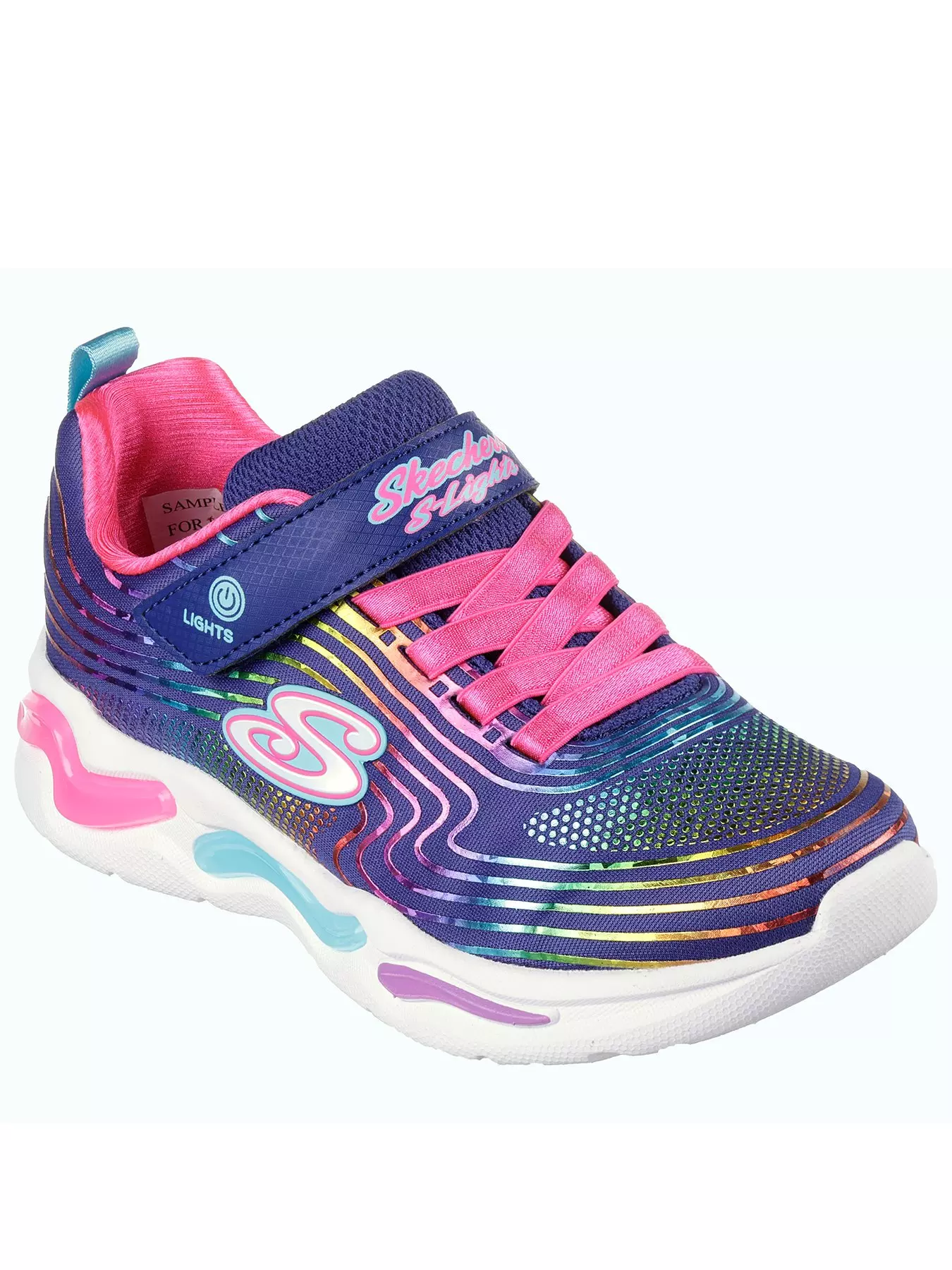 Skechers Skech Pops Trainers Girls Easy Fasten Pops Trainers