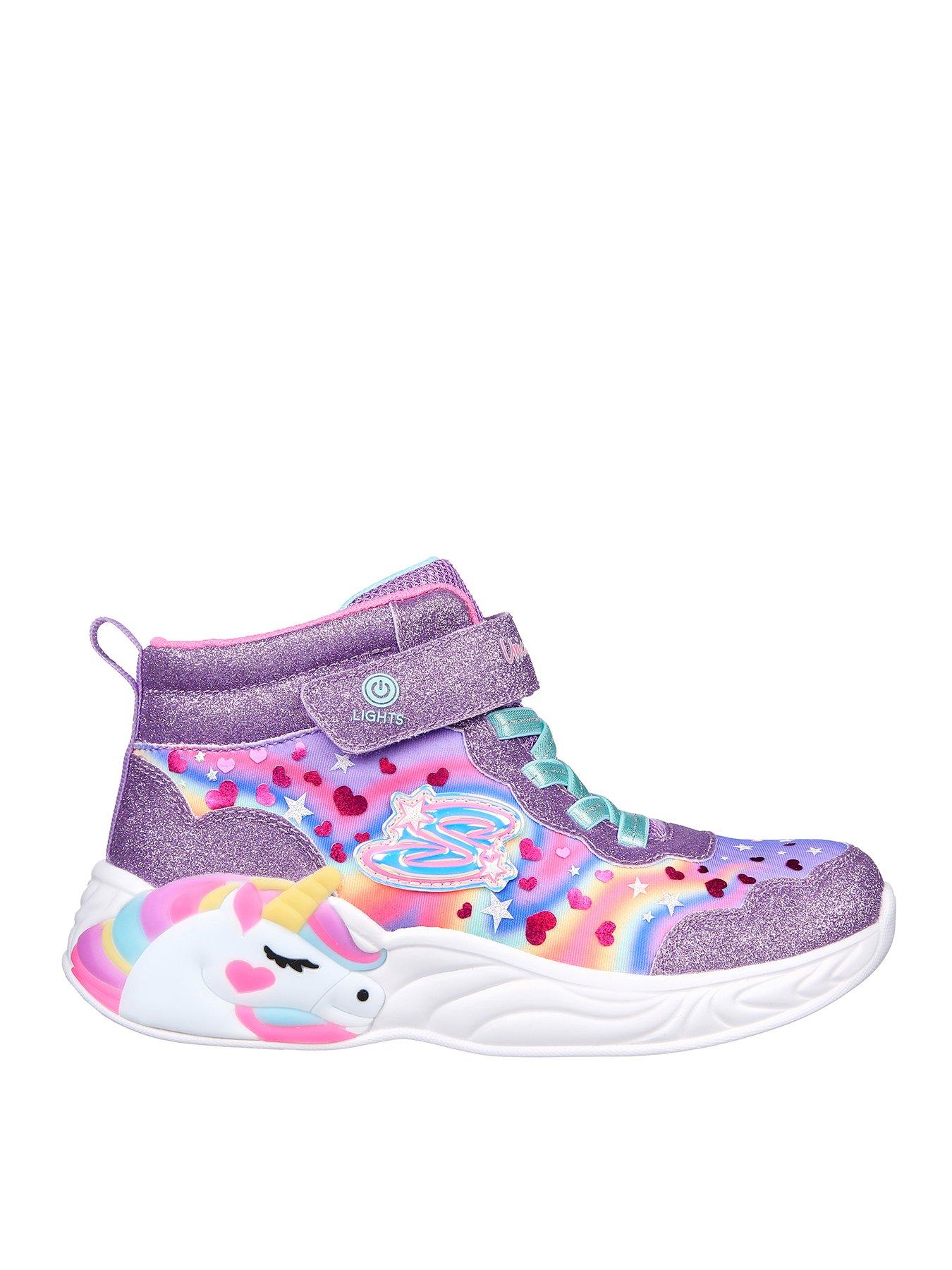 Girls sales skechers clearance