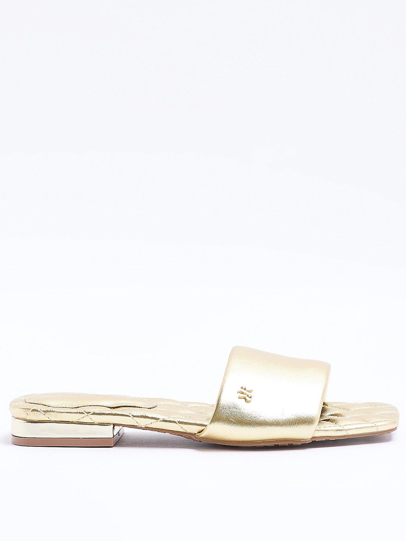 River island womens sales flat sandals