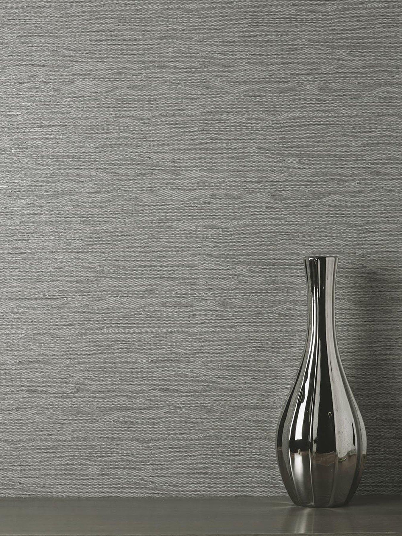 fine-decor-miya-grasscloth-wallpaper-in-greyoutfit