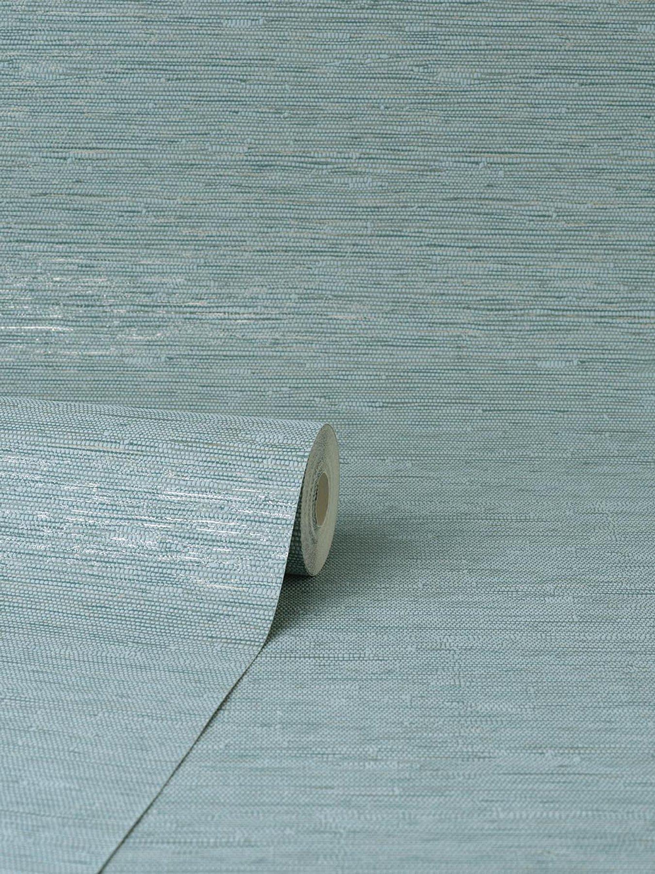 fine-decor-miya-grasscloth-wallpaper-in-tealback