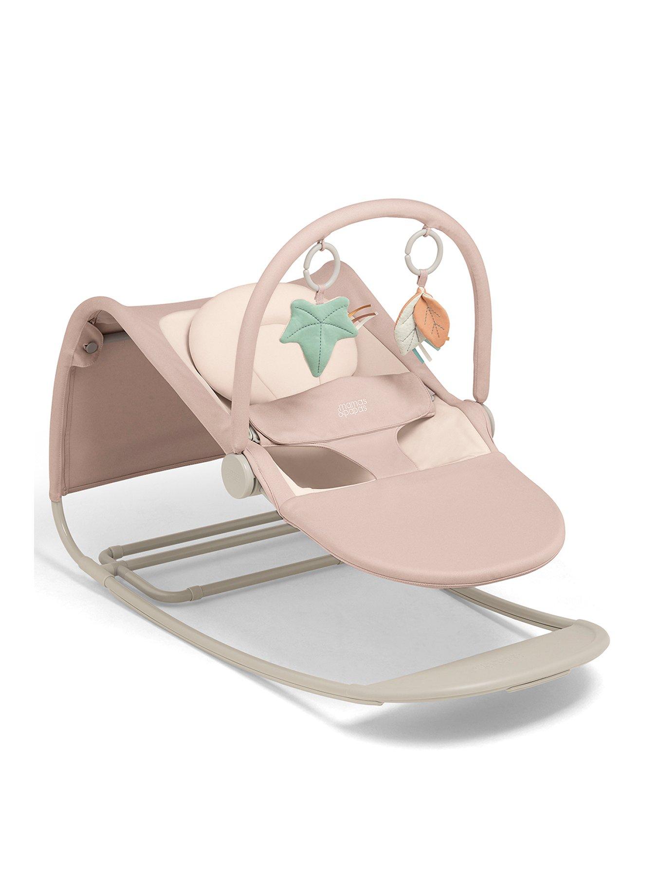 Image of Mamas & Papas Tempo Rocker Bouncer - Blush