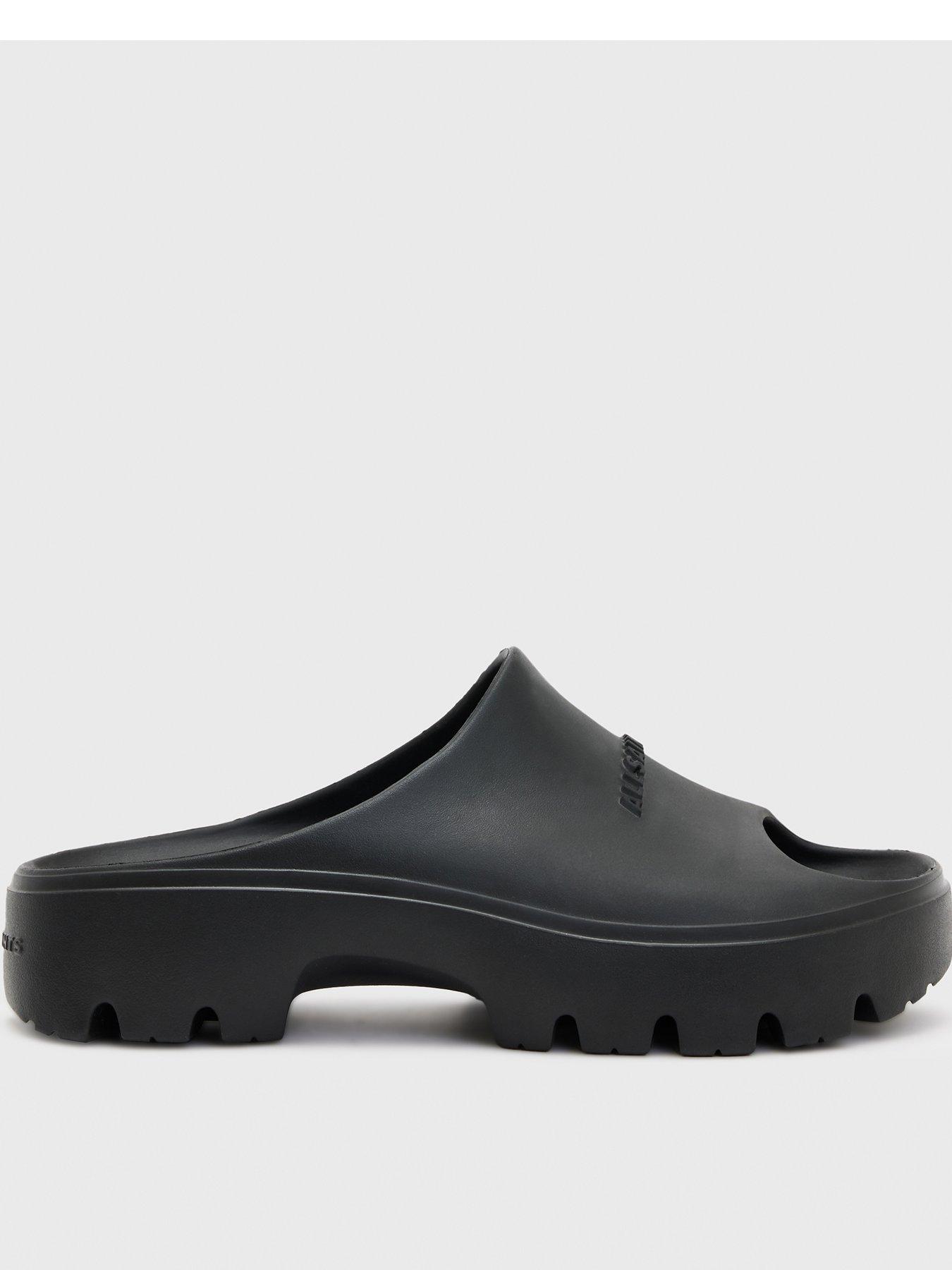 AllSaints Eclipse Flatform Sliders - Black