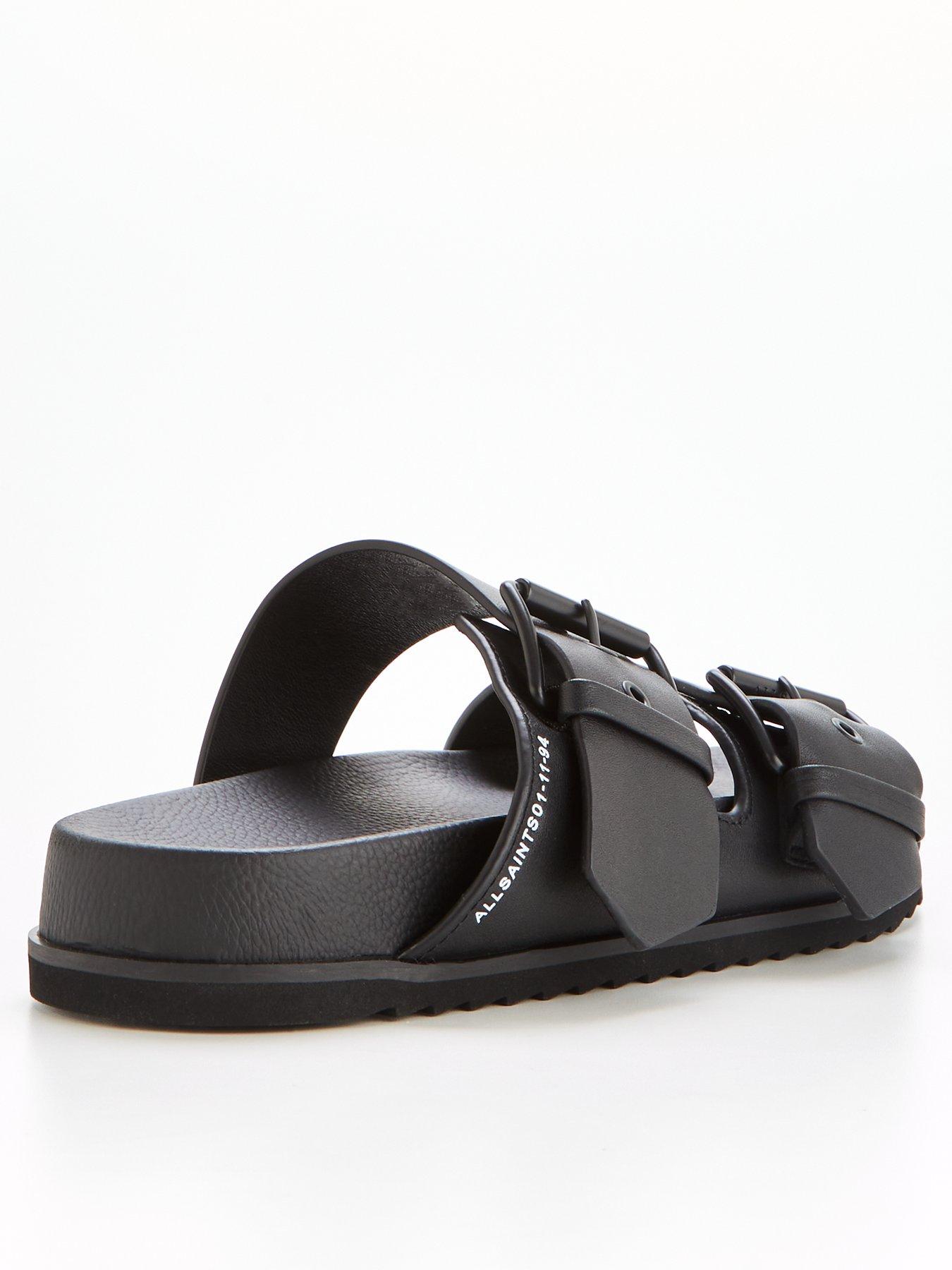 Image 3 of 4 of AllSaints Sian Sandals - Black