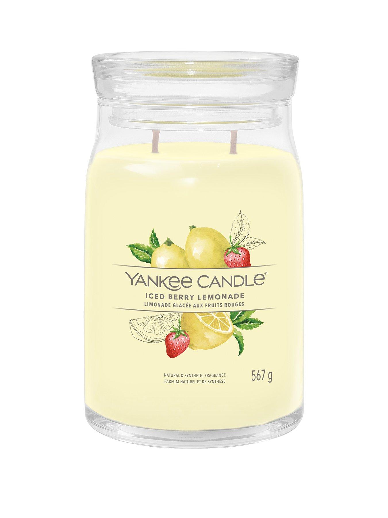 Yankee Candle Signature Collection Large Jar Candle – Iced Berry Lemonade