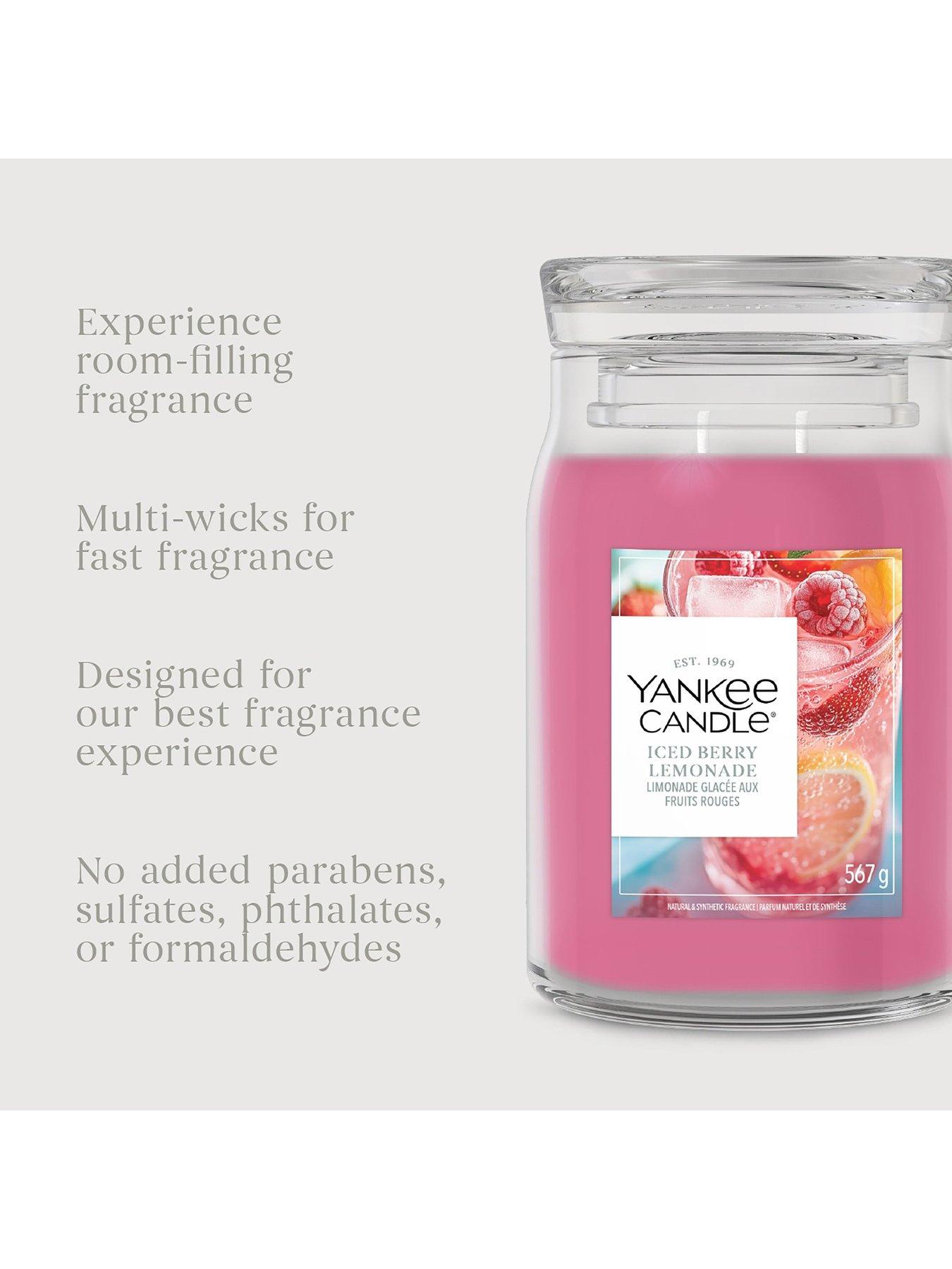 Image 3 of 5 of Yankee Candle Signature Collection Large Jar Candle &ndash; Iced Berry Lemonade