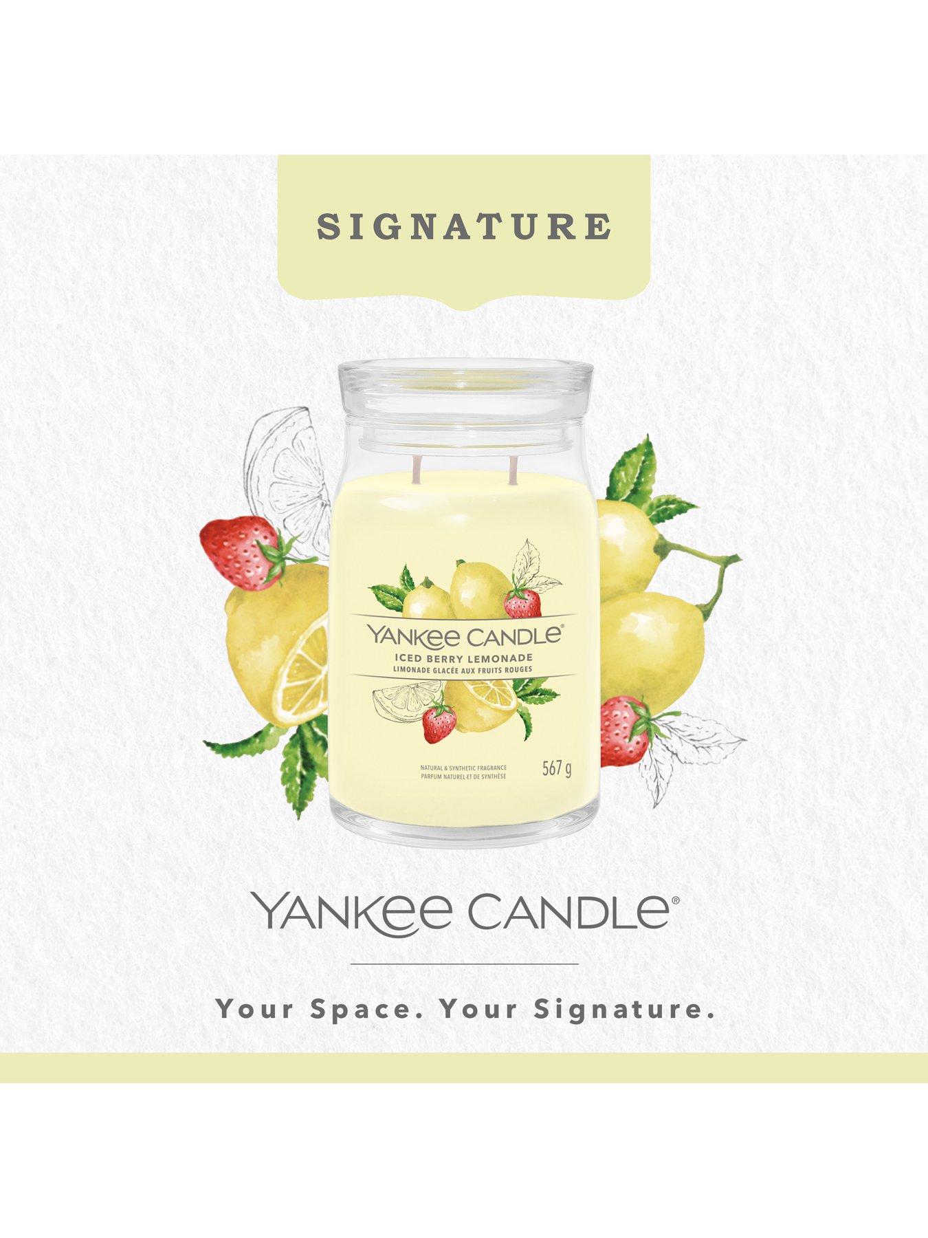 Image 5 of 5 of Yankee Candle Signature Collection Large Jar Candle &ndash; Iced Berry Lemonade