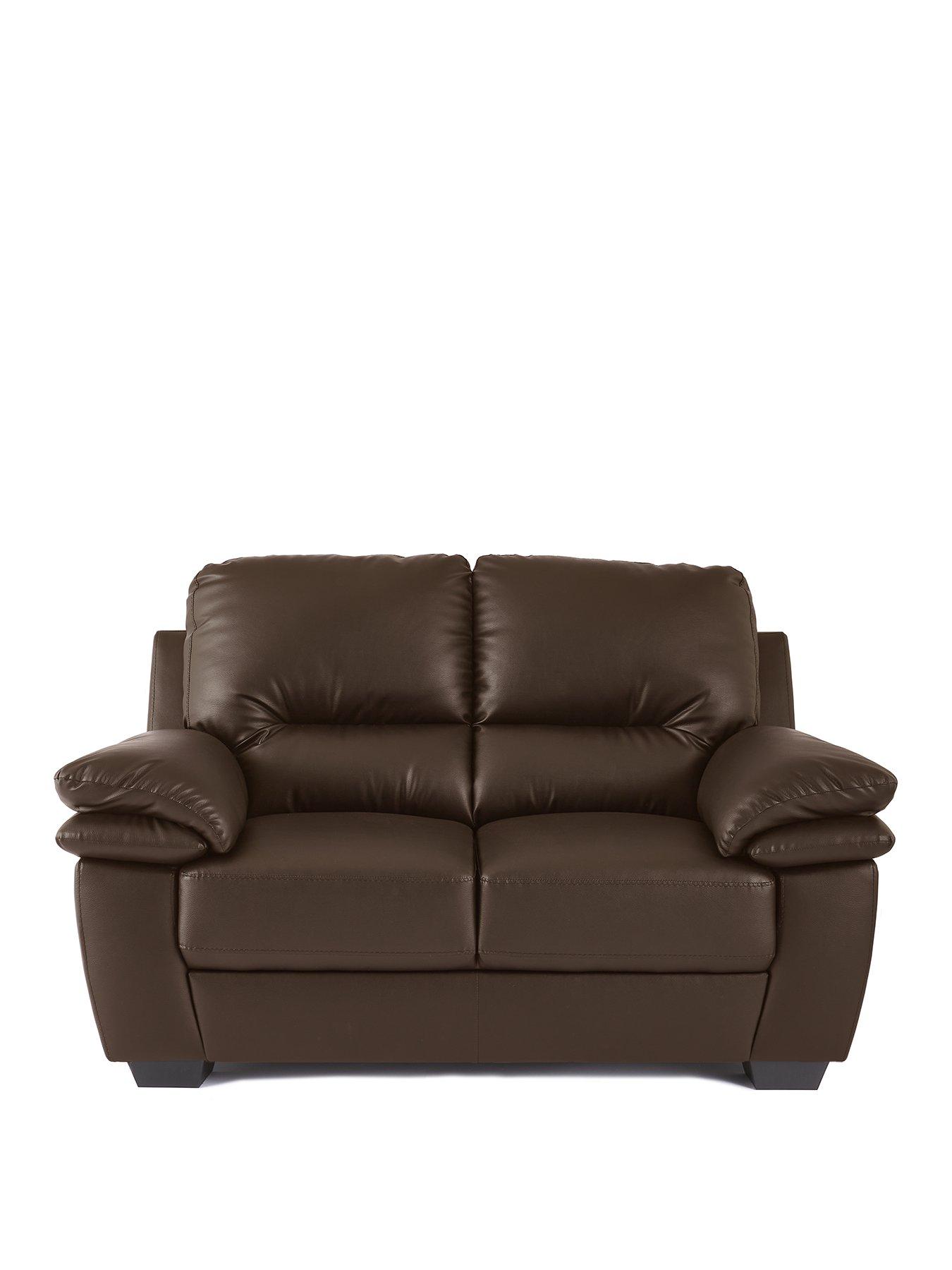 Image 2 of 6 of The Very Collection Verona&nbsp;Faux Leather 2 Seater Sofa&nbsp;- FSC&reg; Certified
