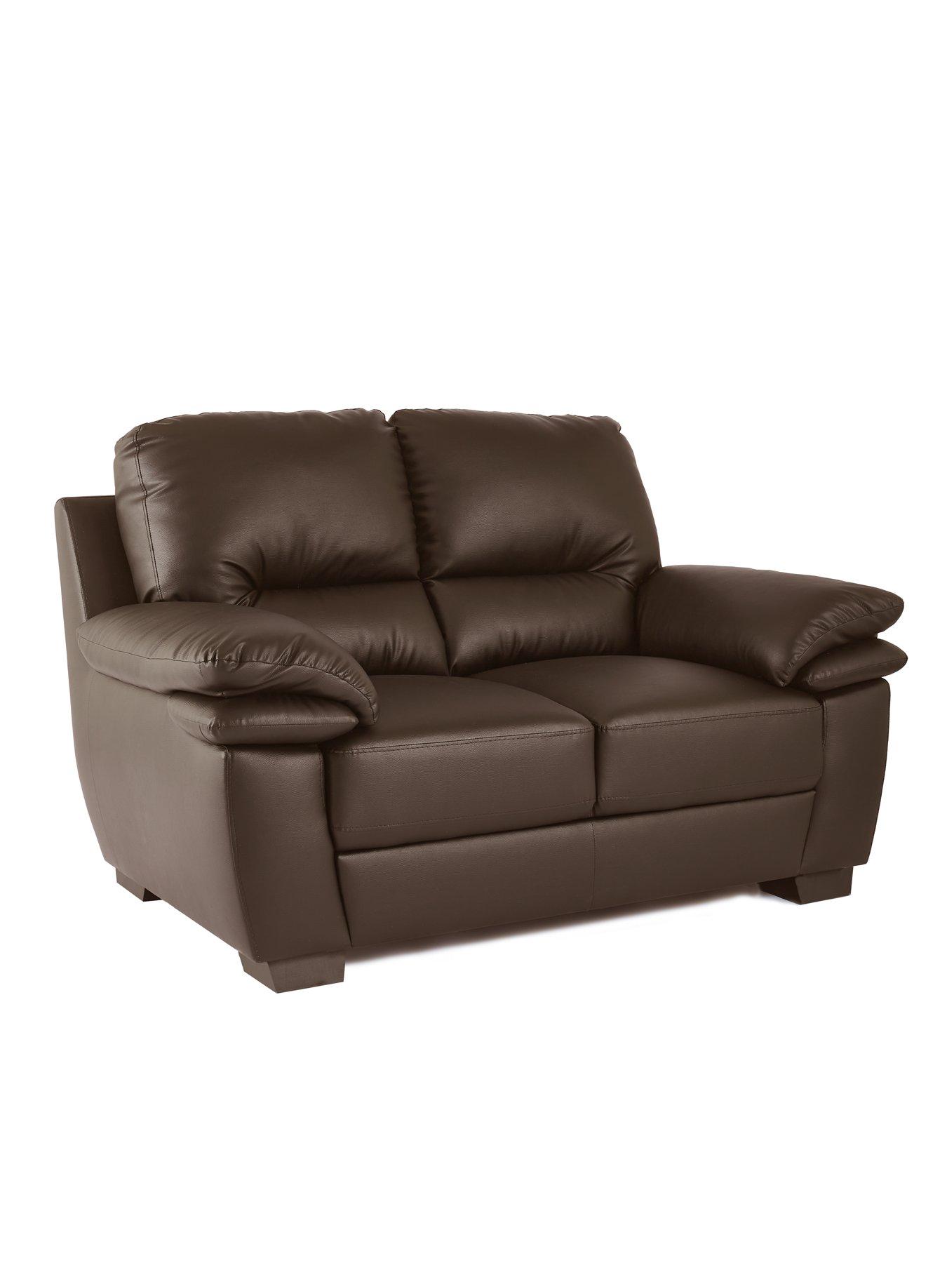 Image 3 of 6 of The Very Collection Verona&nbsp;Faux Leather 2 Seater Sofa&nbsp;- FSC&reg; Certified