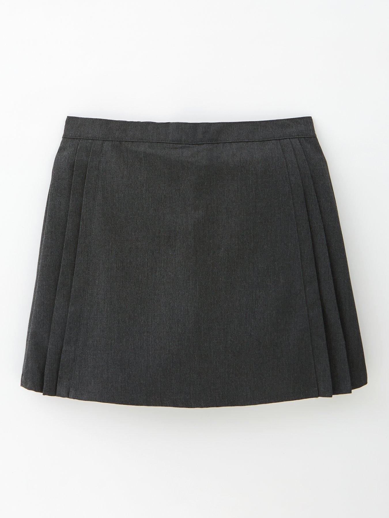 undefined Girls Woven Skort - Grey