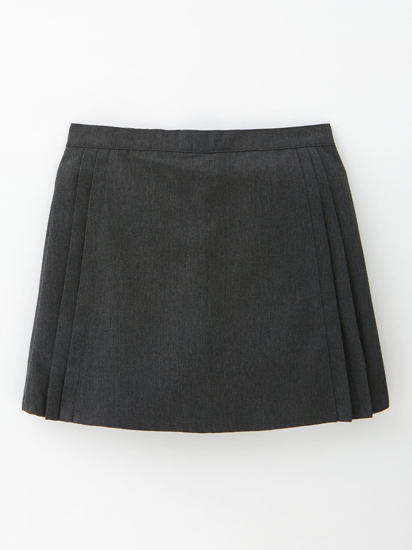the-very-collection-girls-woven-skort-greystillFront