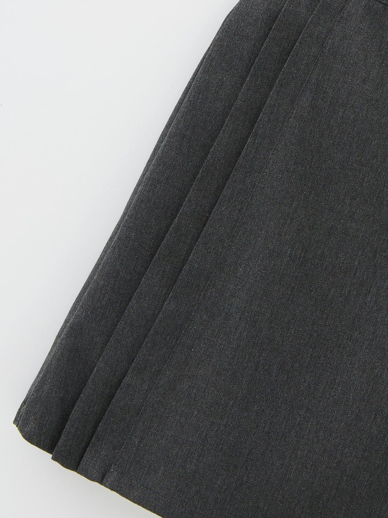 Image 5 of 6 of The Very Collection Girls Woven Skort - Grey