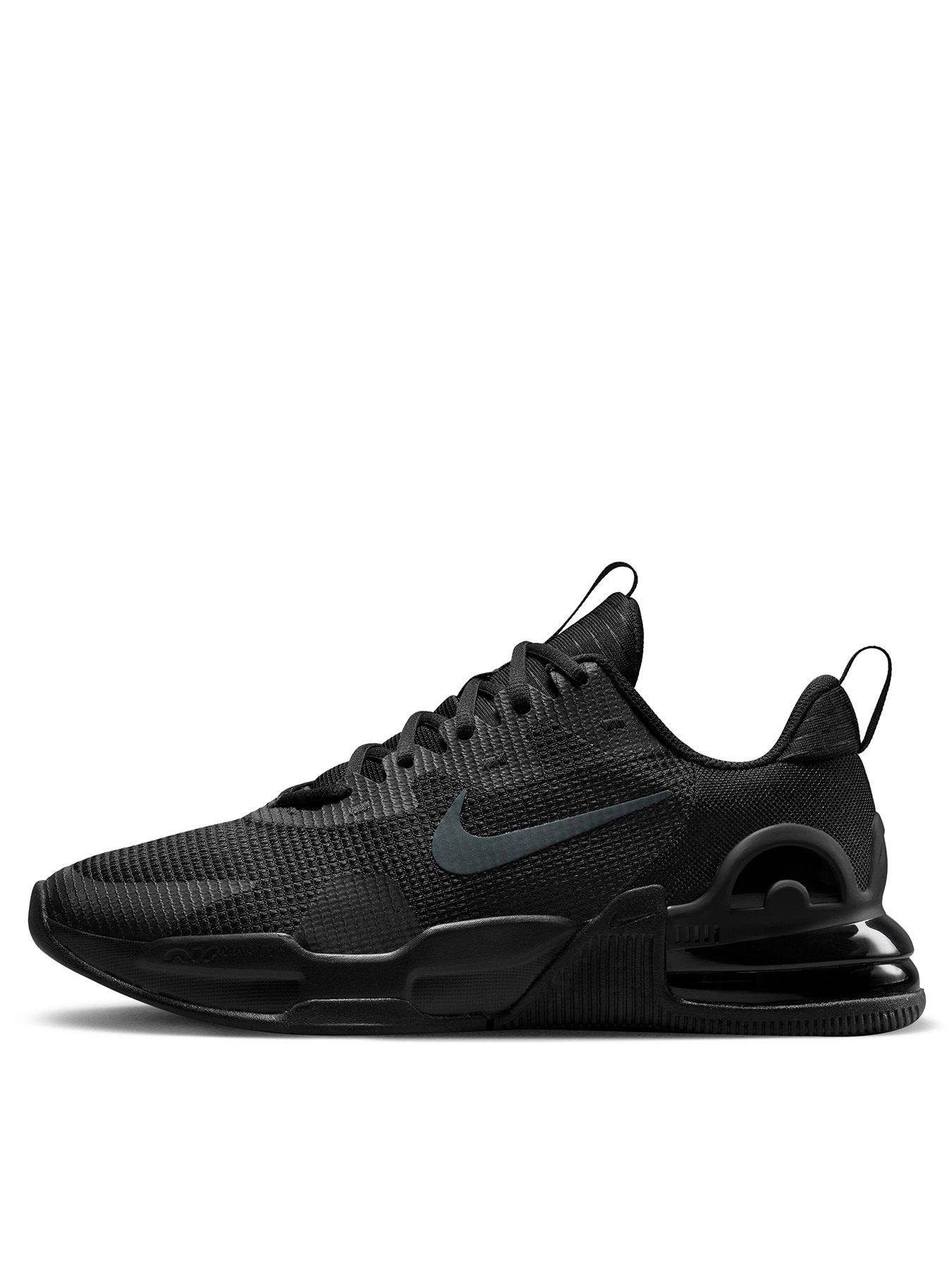 Air Max Alpha 5 Trainers Black Grey