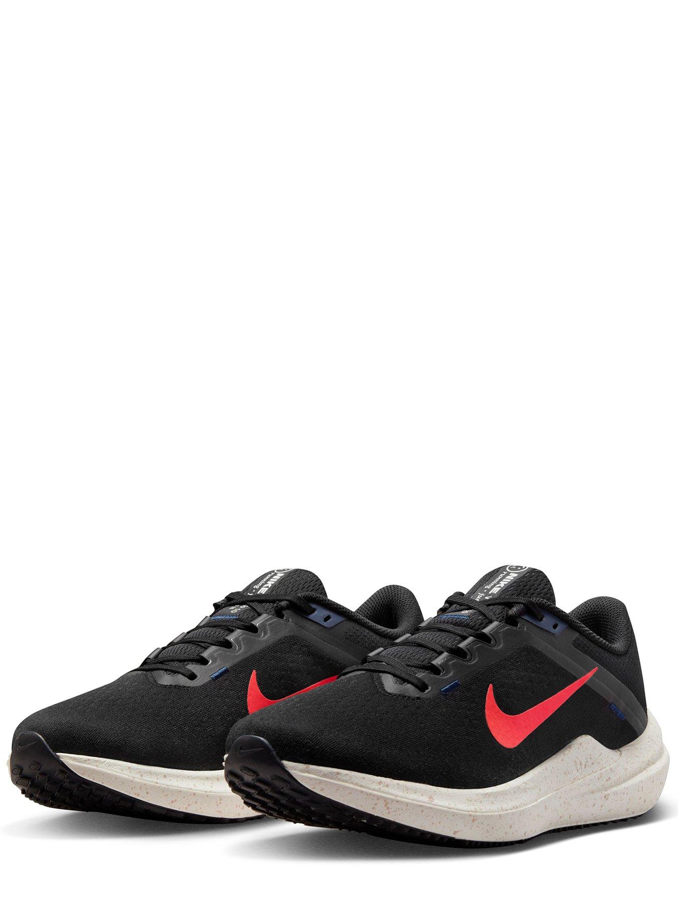 Nike zoom cheap black and red