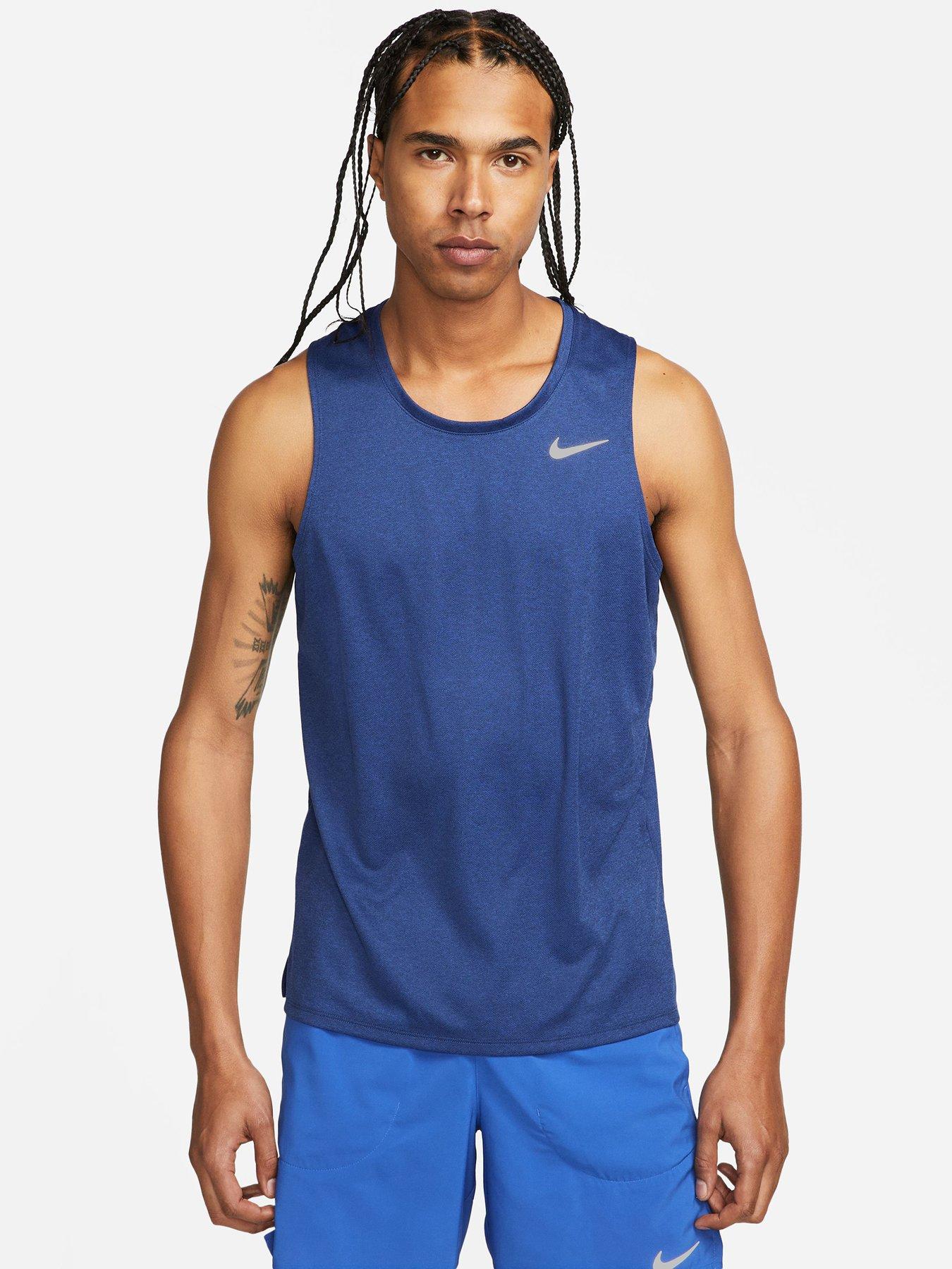 Nike Men's Top - Blue - L