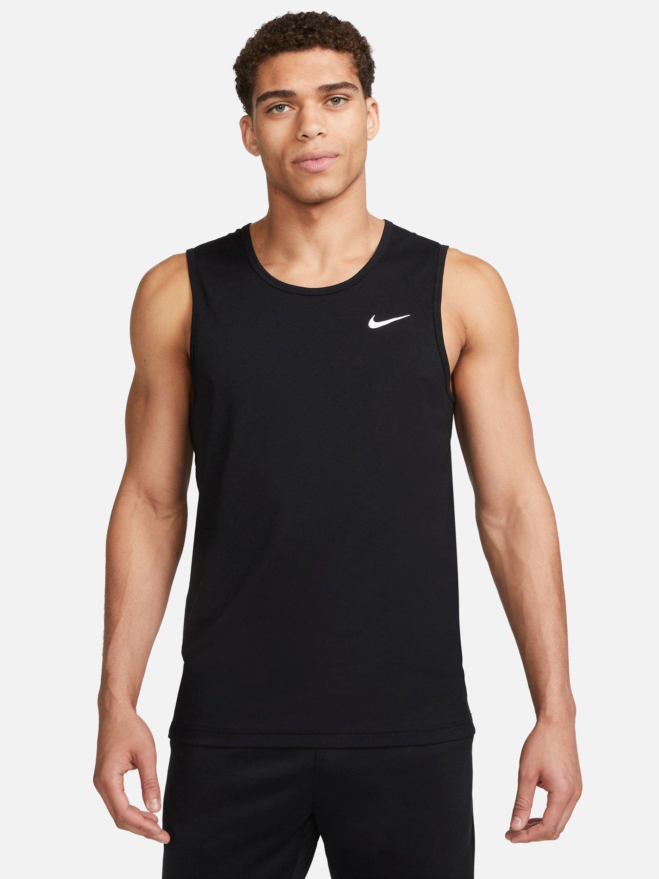 Nike Mens Dri Fit Hyverse Training T-shirt - Black