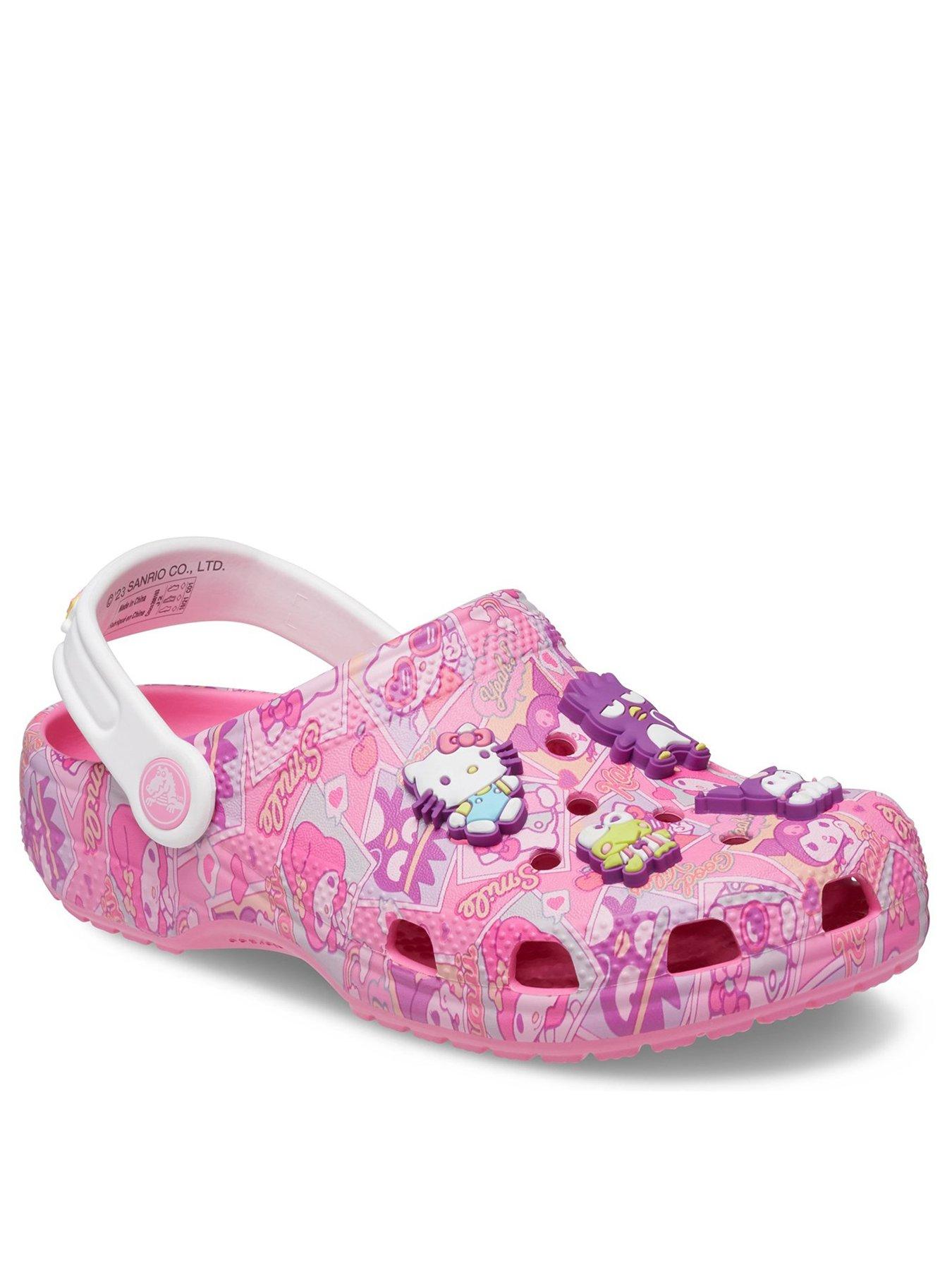 Crocs hello cheap kitty clog