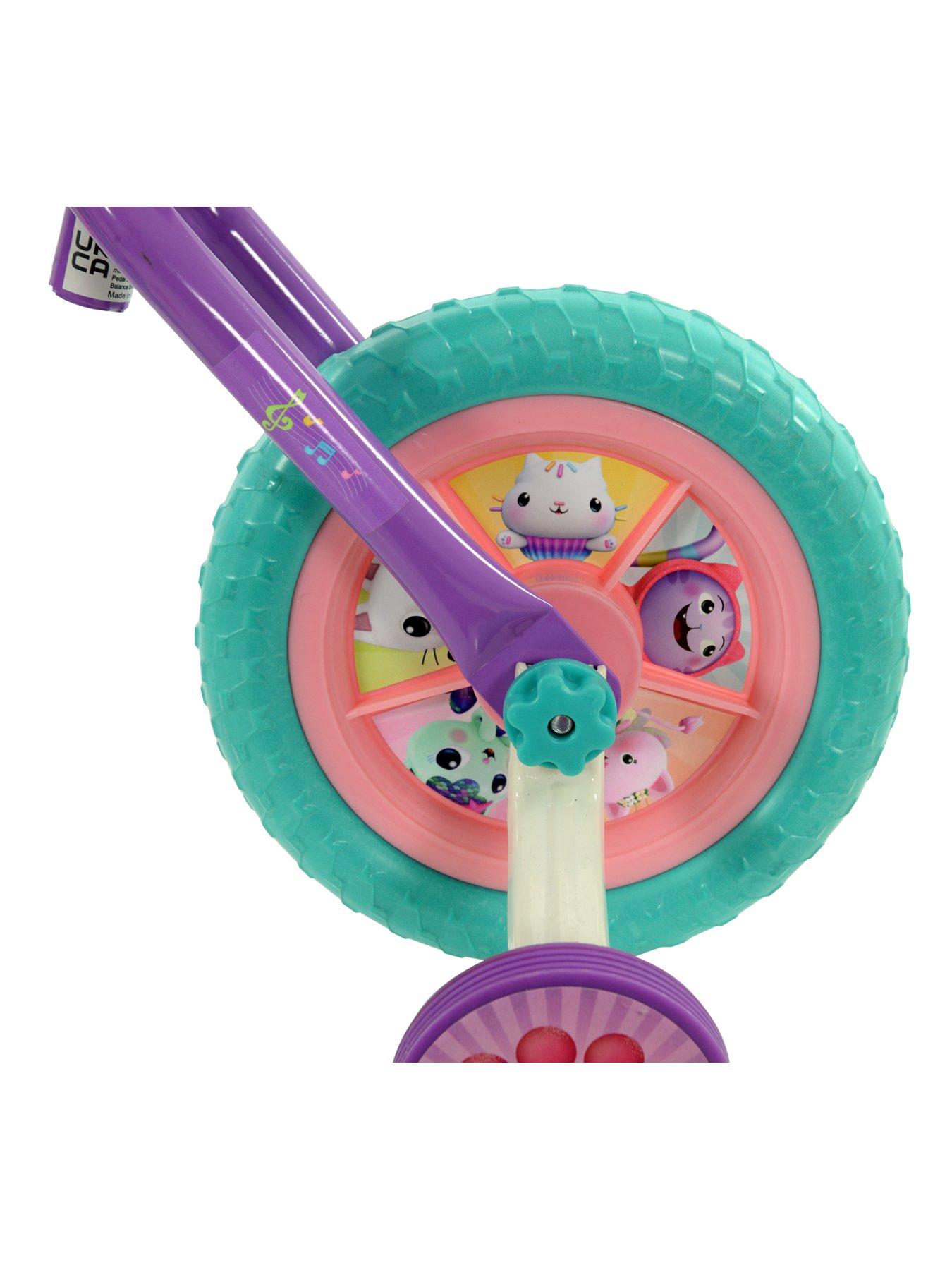 Image 5 of 7 of Gabby's Dollhouse Gabby's Dollhouse &nbsp; 2-in-1 10 Inch Training Bike