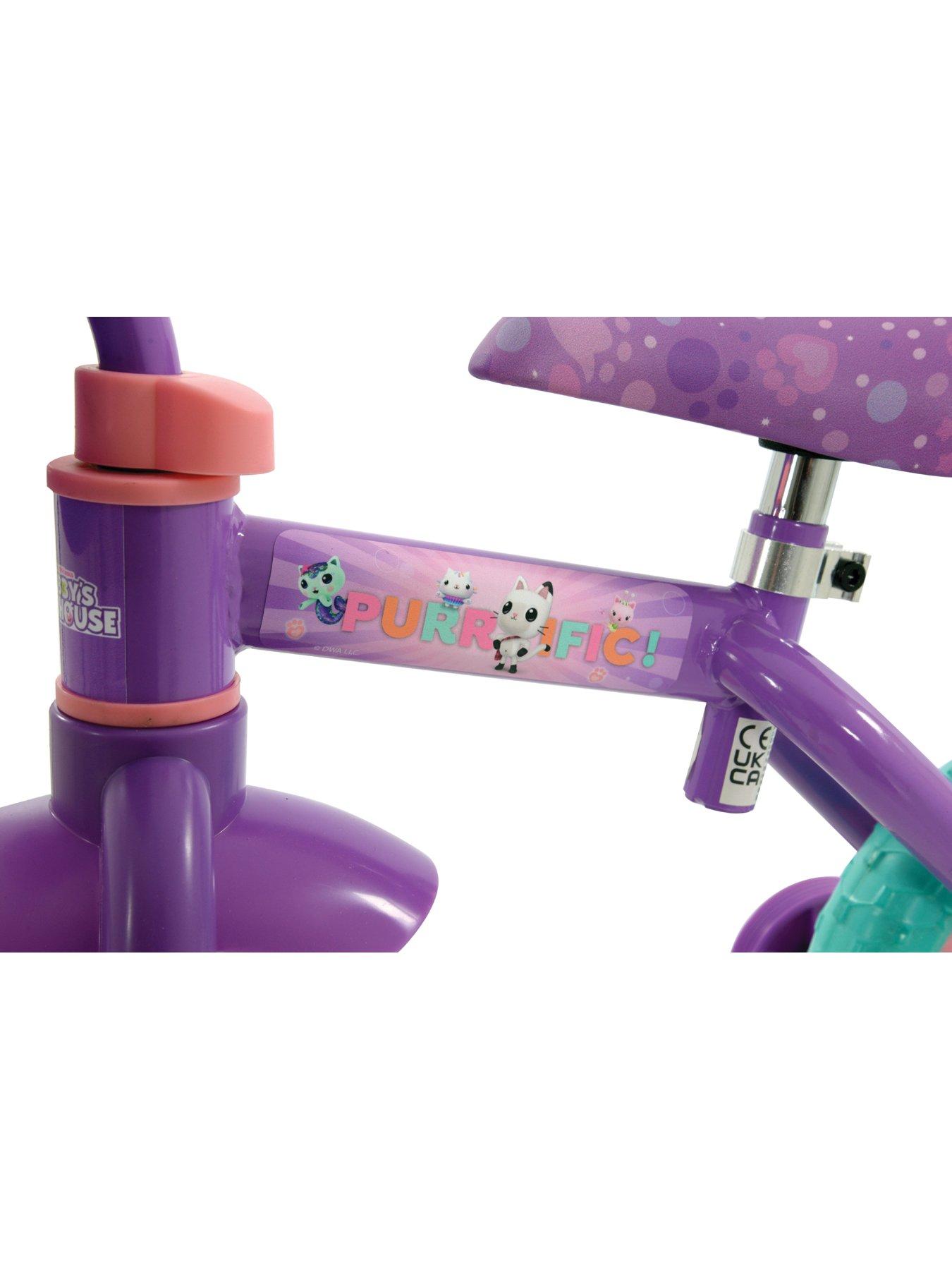 Image 7 of 7 of Gabby's Dollhouse Gabby's Dollhouse &nbsp; 2-in-1 10 Inch Training Bike