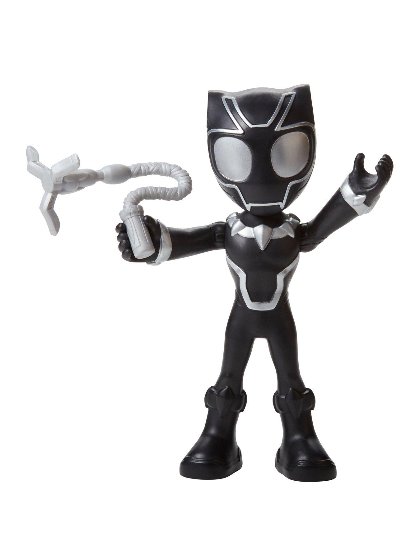 Image 1 of 6 of Marvel Spidey and His Amazing Friends Supersized Black Panther Action Figure
