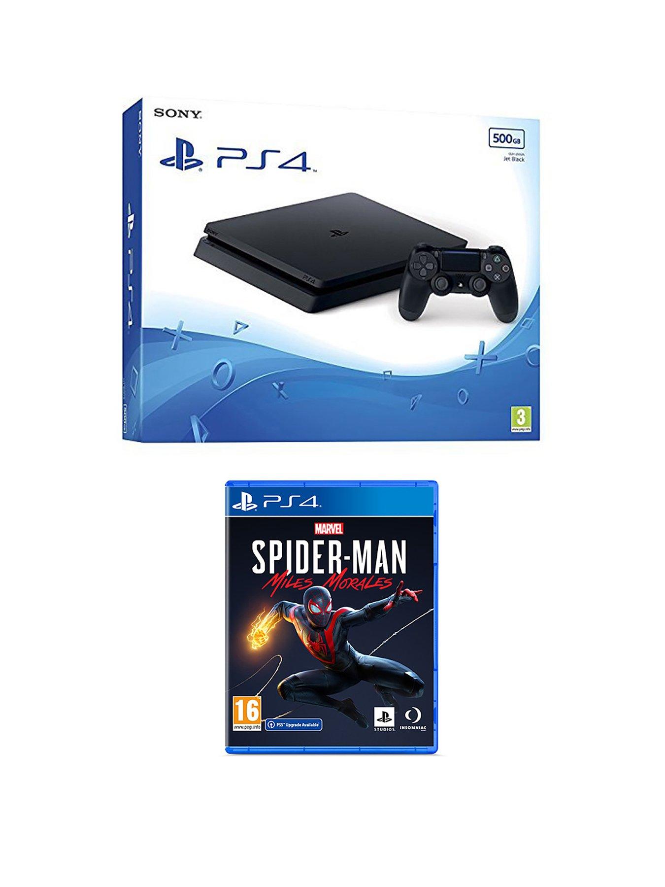 hval Andet skruenøgle Playstation 4 500Gb Console & Marvel's Spider-Man Miles Morales | Very  Ireland