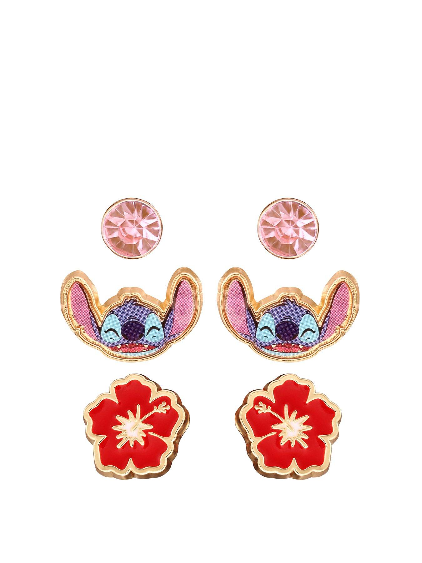 Image of Disney Lilo  &  Stitch Earring Set (3 Pairs)