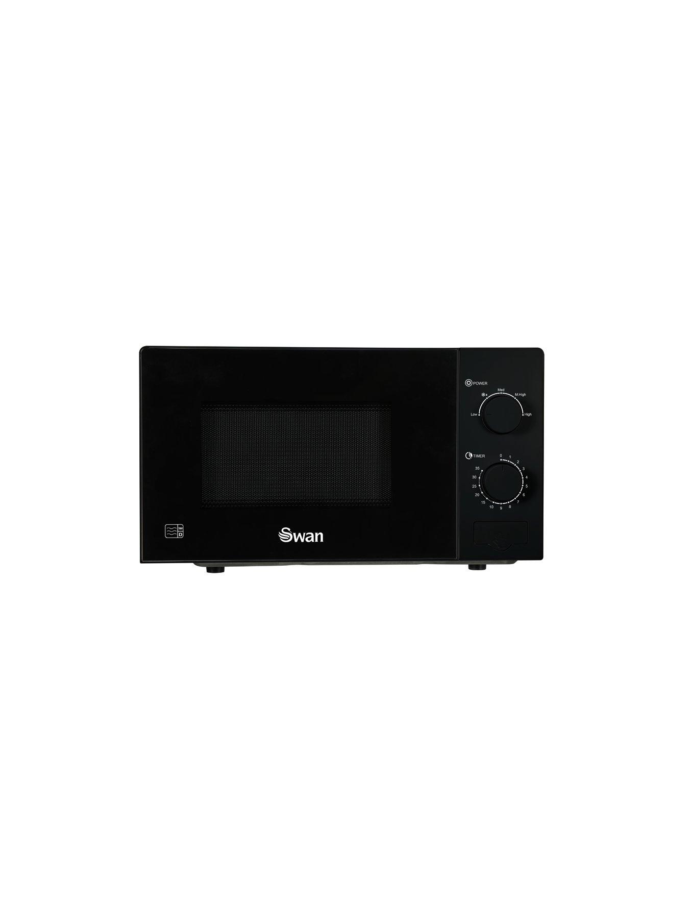 Image 2 of 6 of Swan 20L 700W Manual Microwave&nbsp;- Black