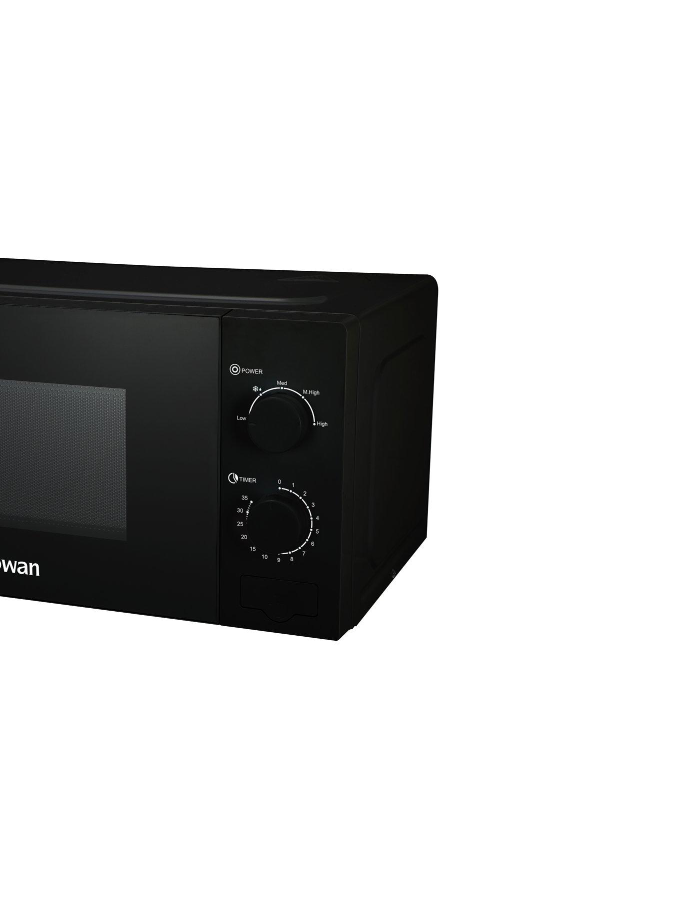 Image 3 of 6 of Swan 20L 700W Manual Microwave&nbsp;- Black