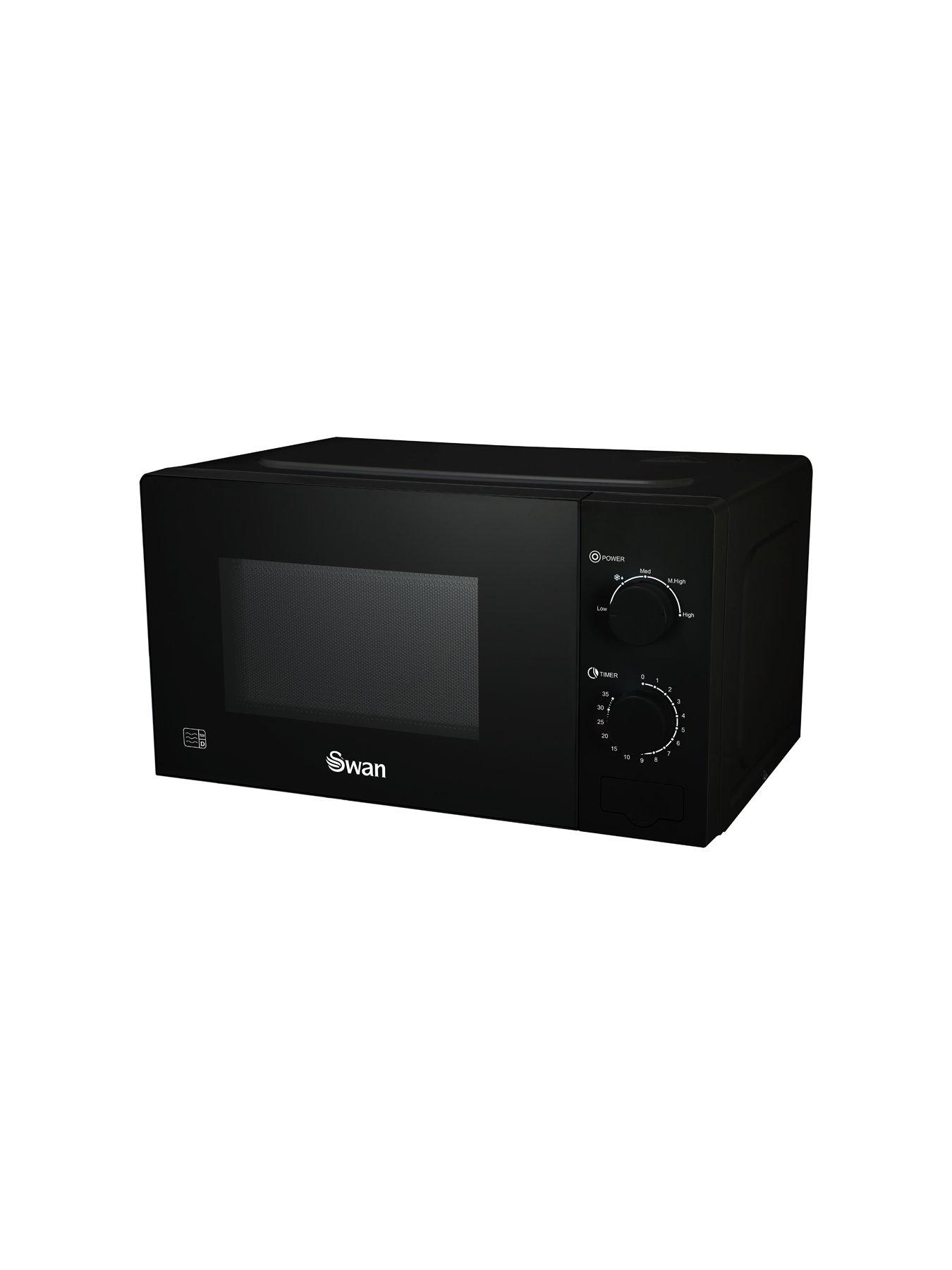 Image 6 of 6 of Swan 20L 700W Manual Microwave&nbsp;- Black