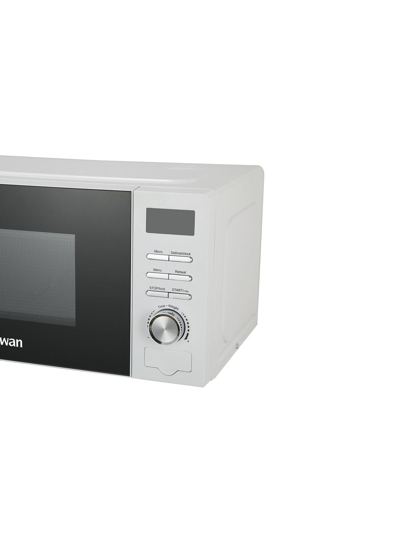 Image 3 of 6 of Swan 20L 700W Digital Microwave&nbsp;- White