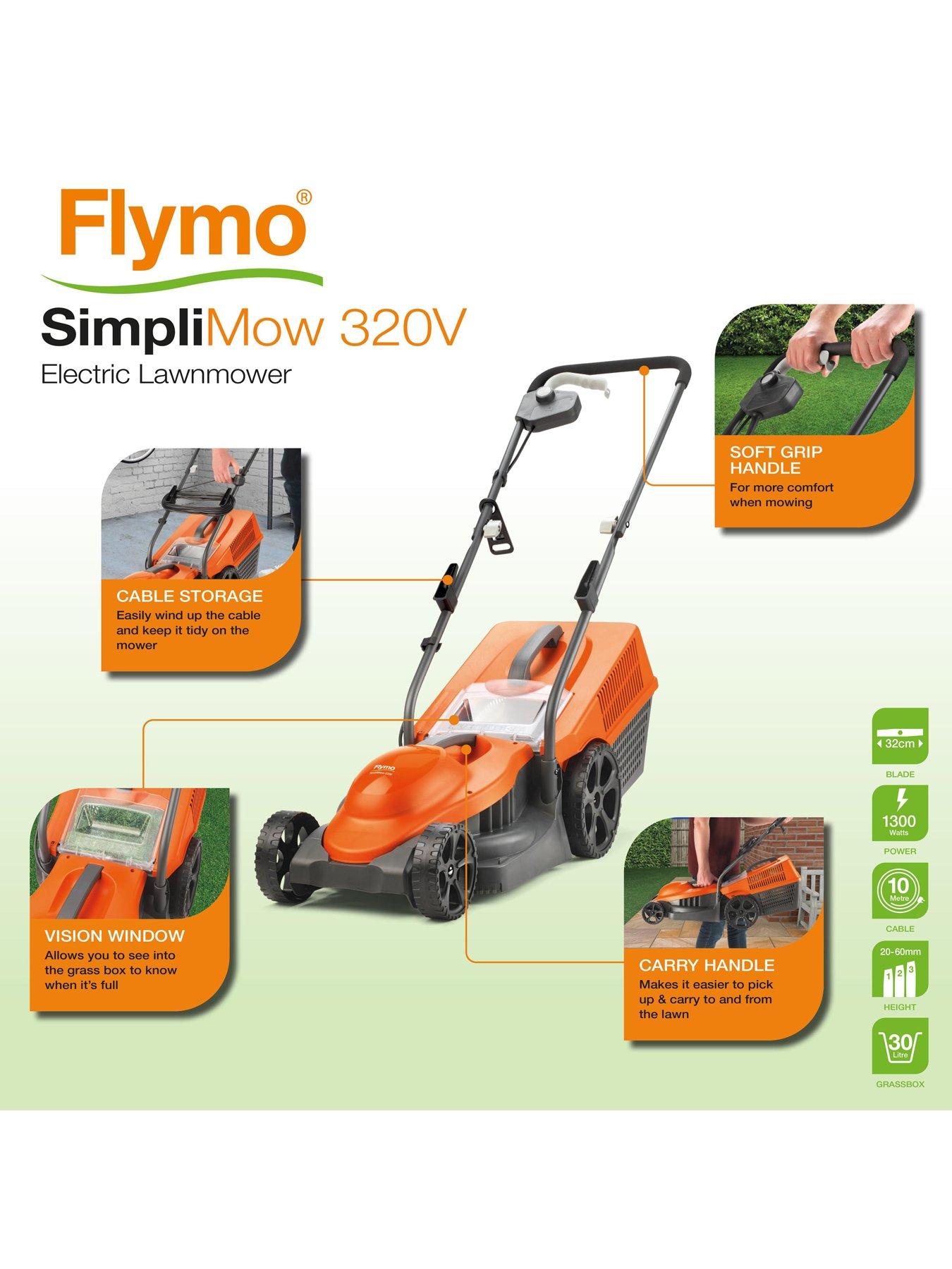 Flymo lawn mower makro sale