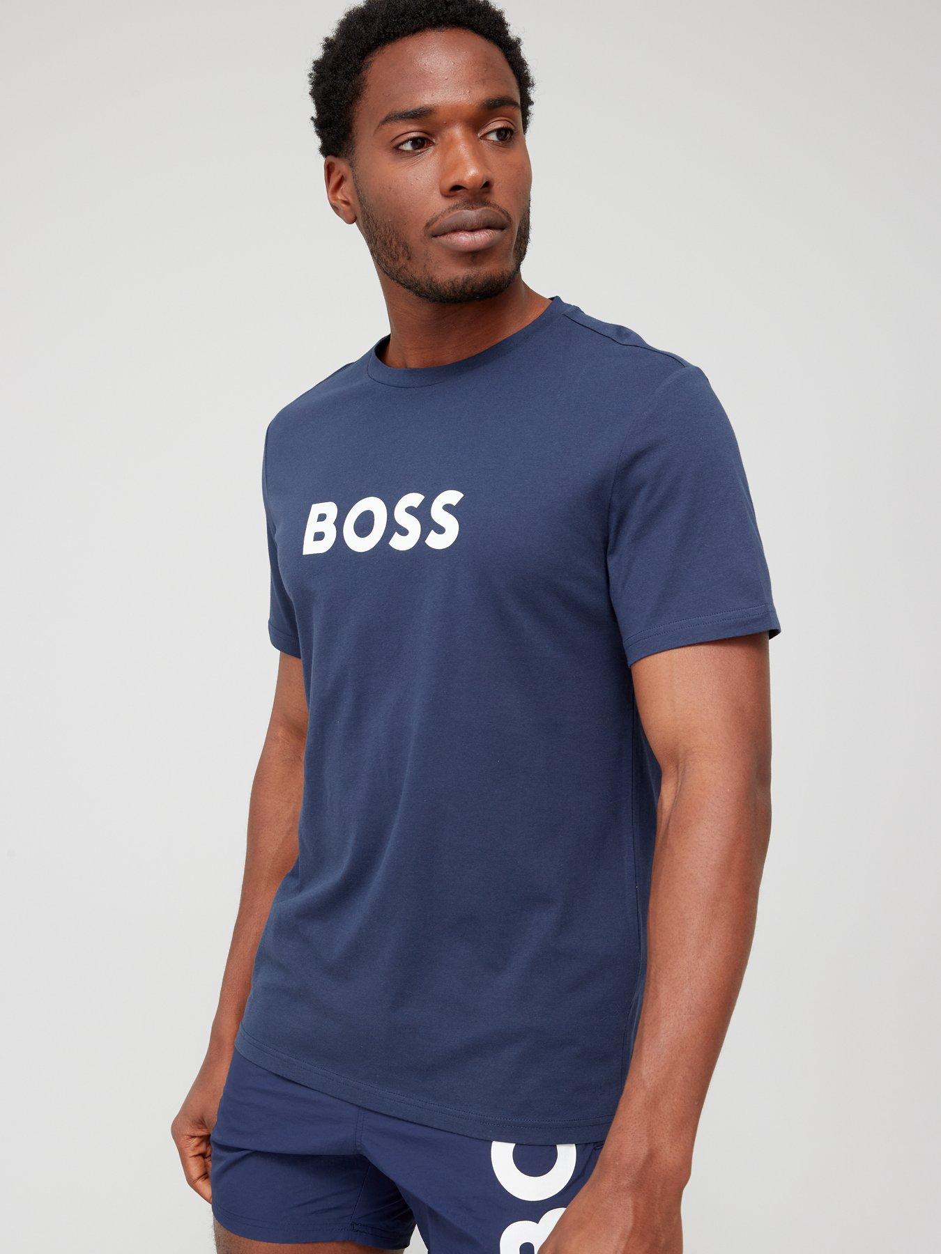 boss-regular-fit-t-shirt-navy