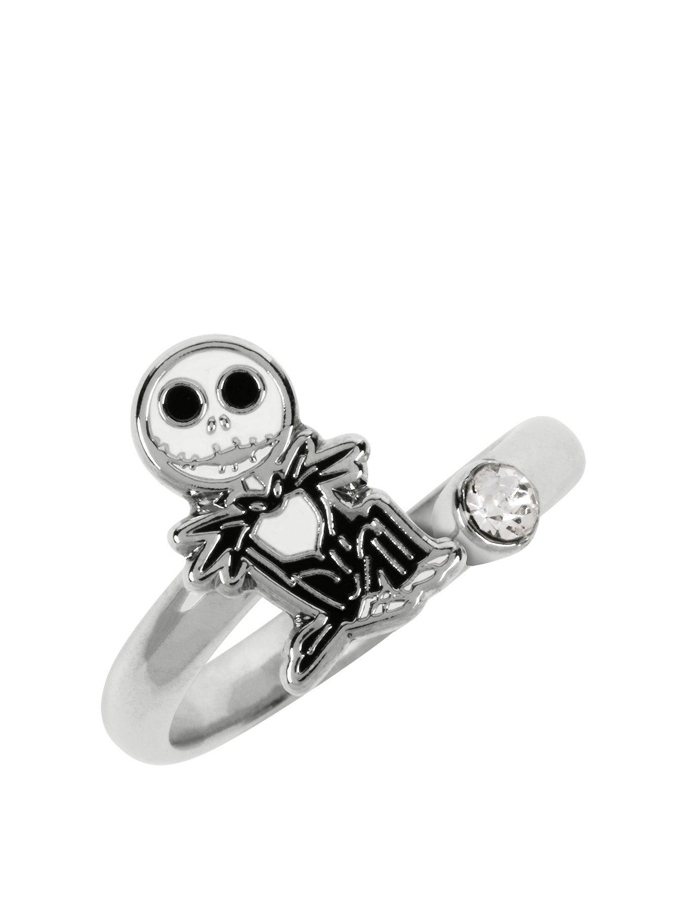 disney-disney-nightmare-before-christmas-white-amp-black-silver-plated-clear-stone-ring