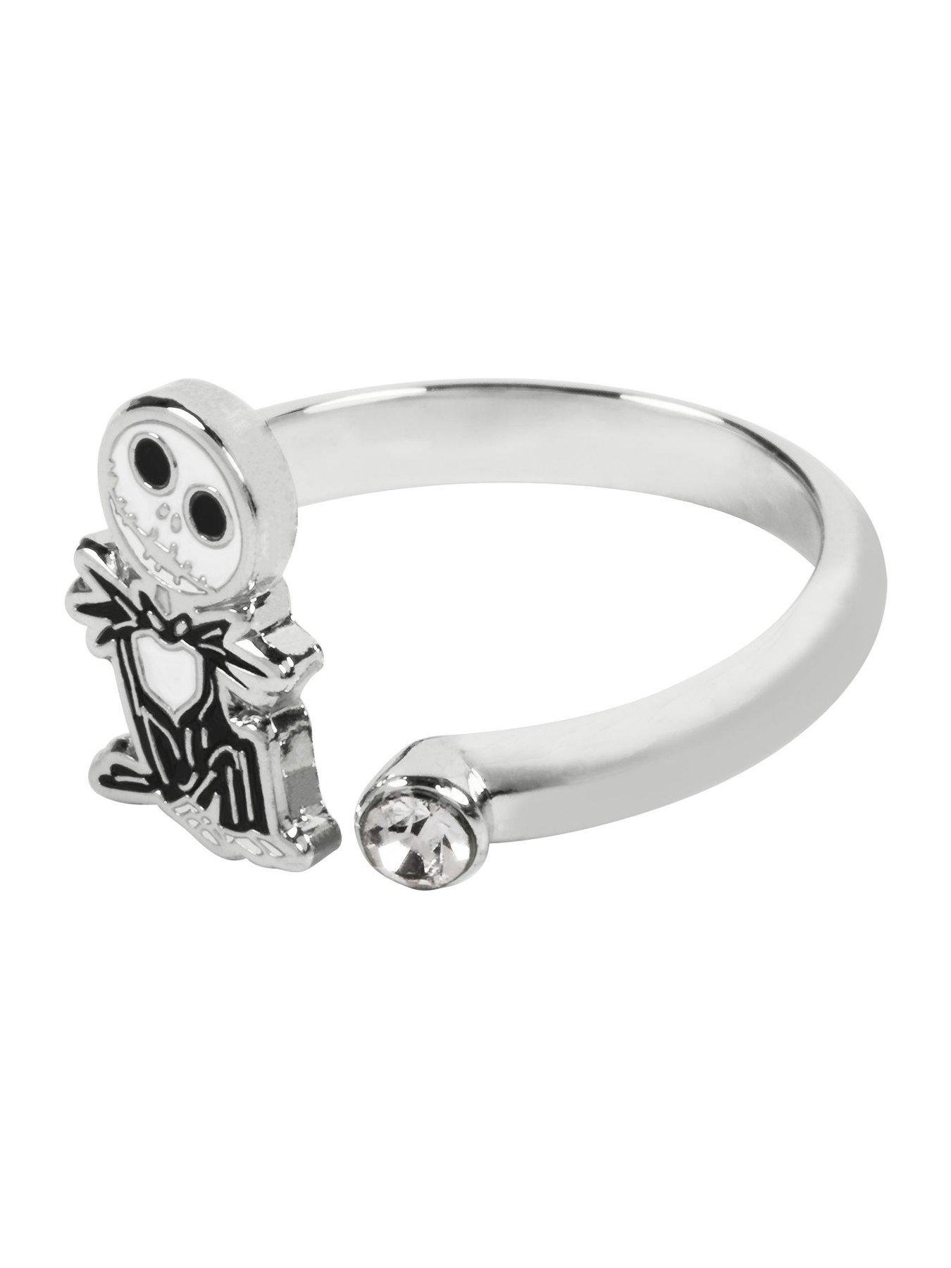 disney-nightmare-before-christmas-white-amp-black-silver-plated-clear-stone-ringstillFront