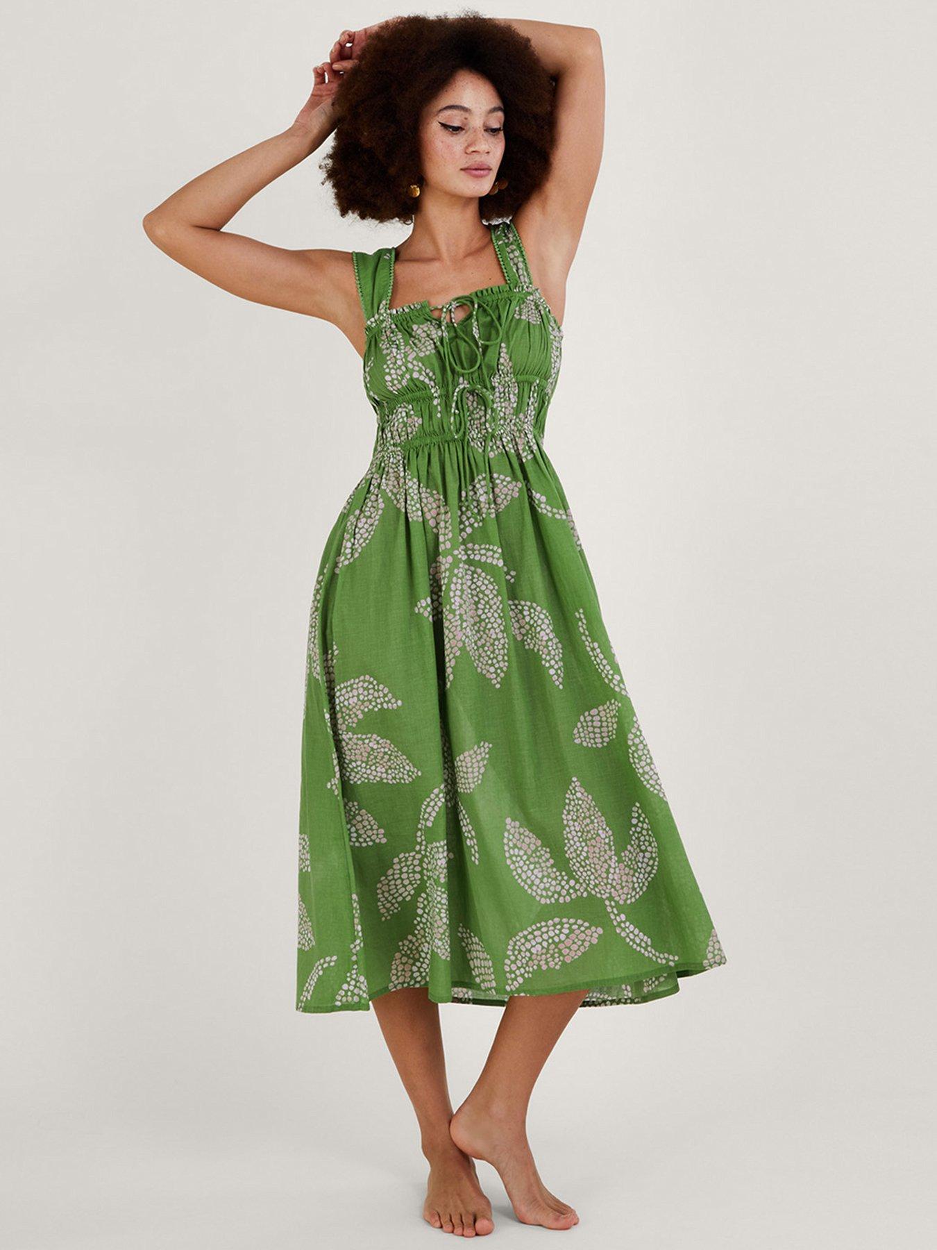 Monsoon shop print dress