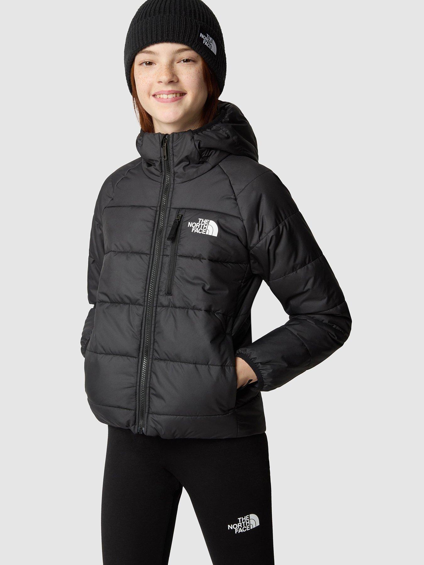 Girls north face reversible jacket best sale